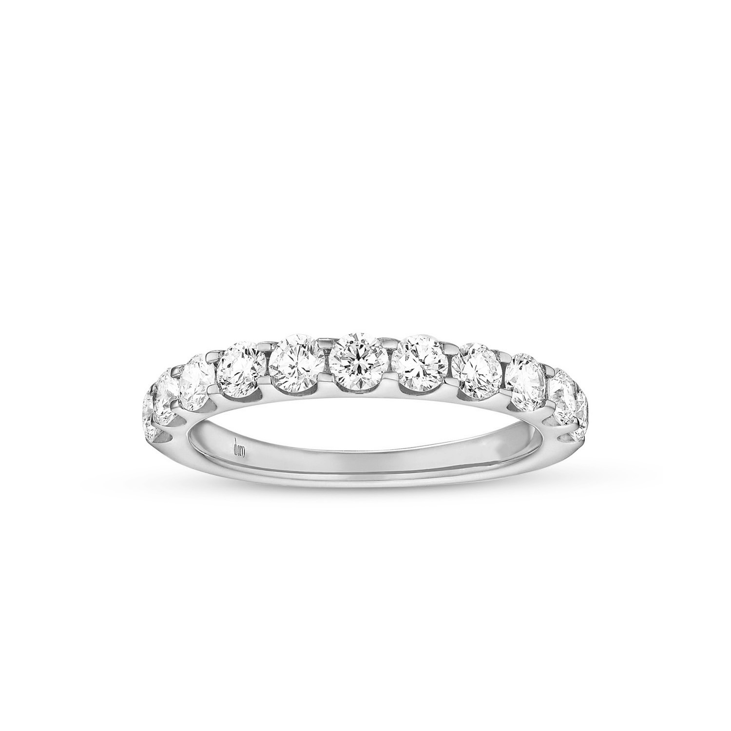 Lab Grown Diamond Memoirering Weißgold 585/- zus. 1,00ct - RW56