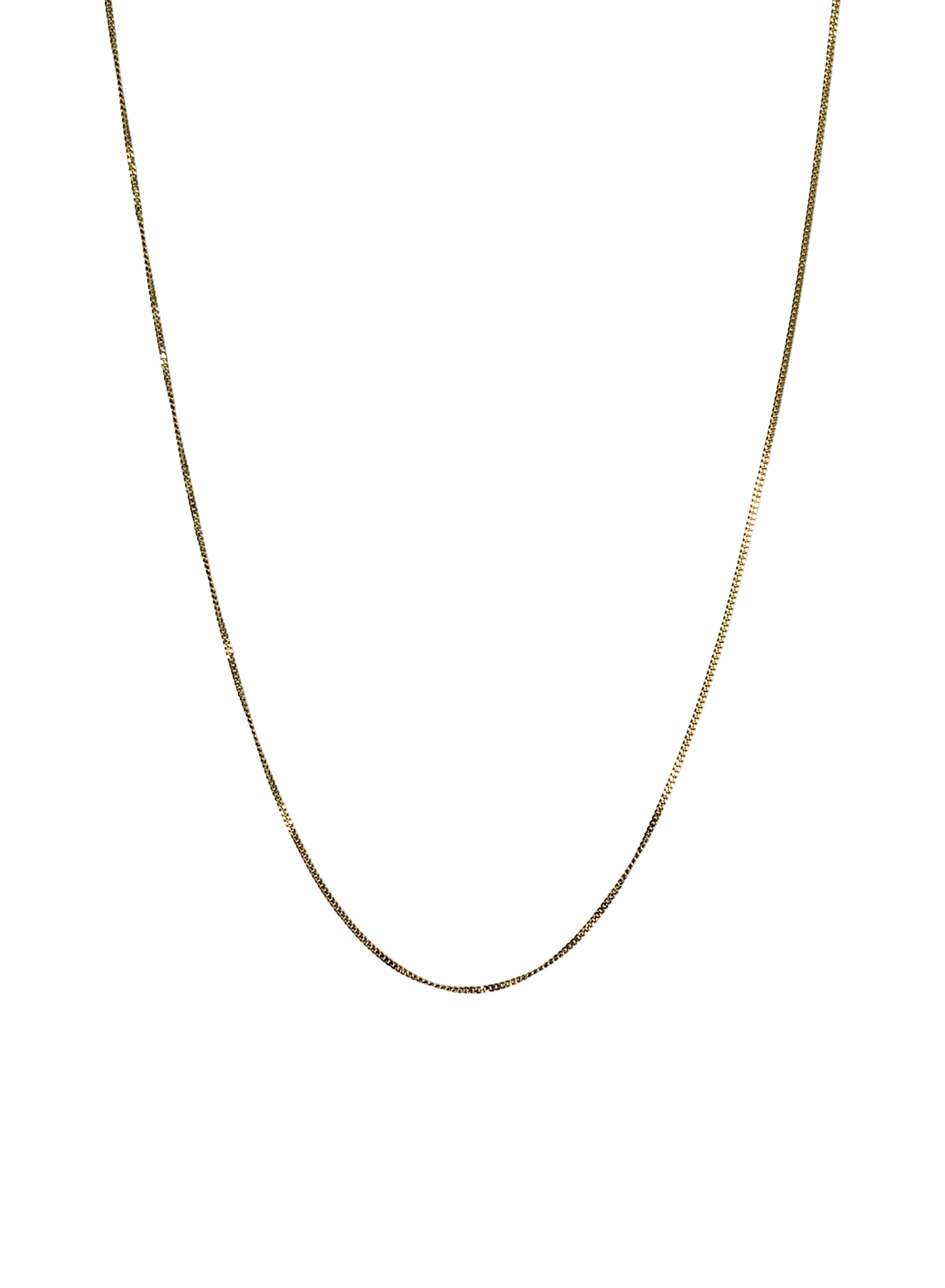 Panzerhalskette - Gold 585 - Länge ca. 51cm – Privatbesitz