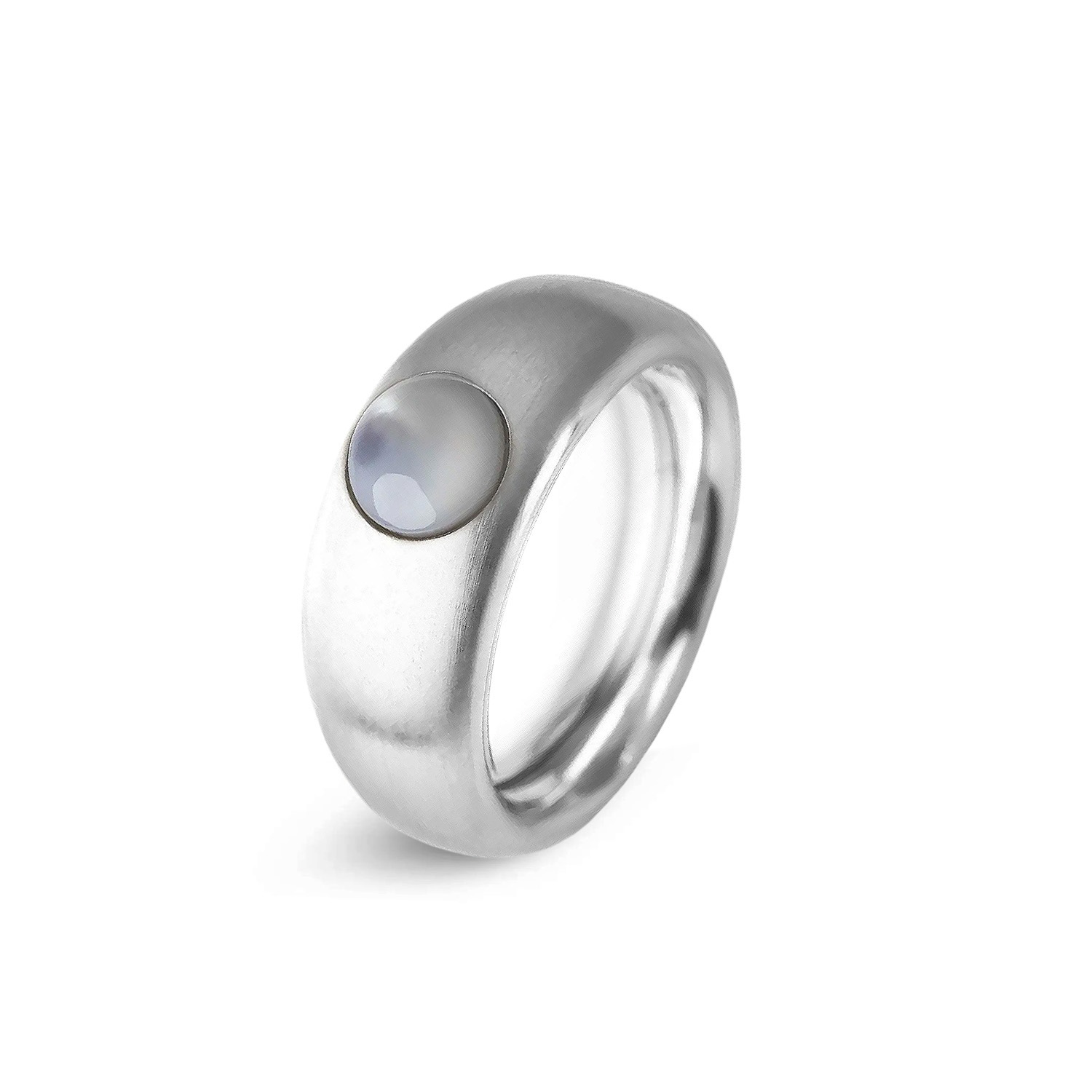 Charlotte TOUCH Ring Sterlingsilber matt
