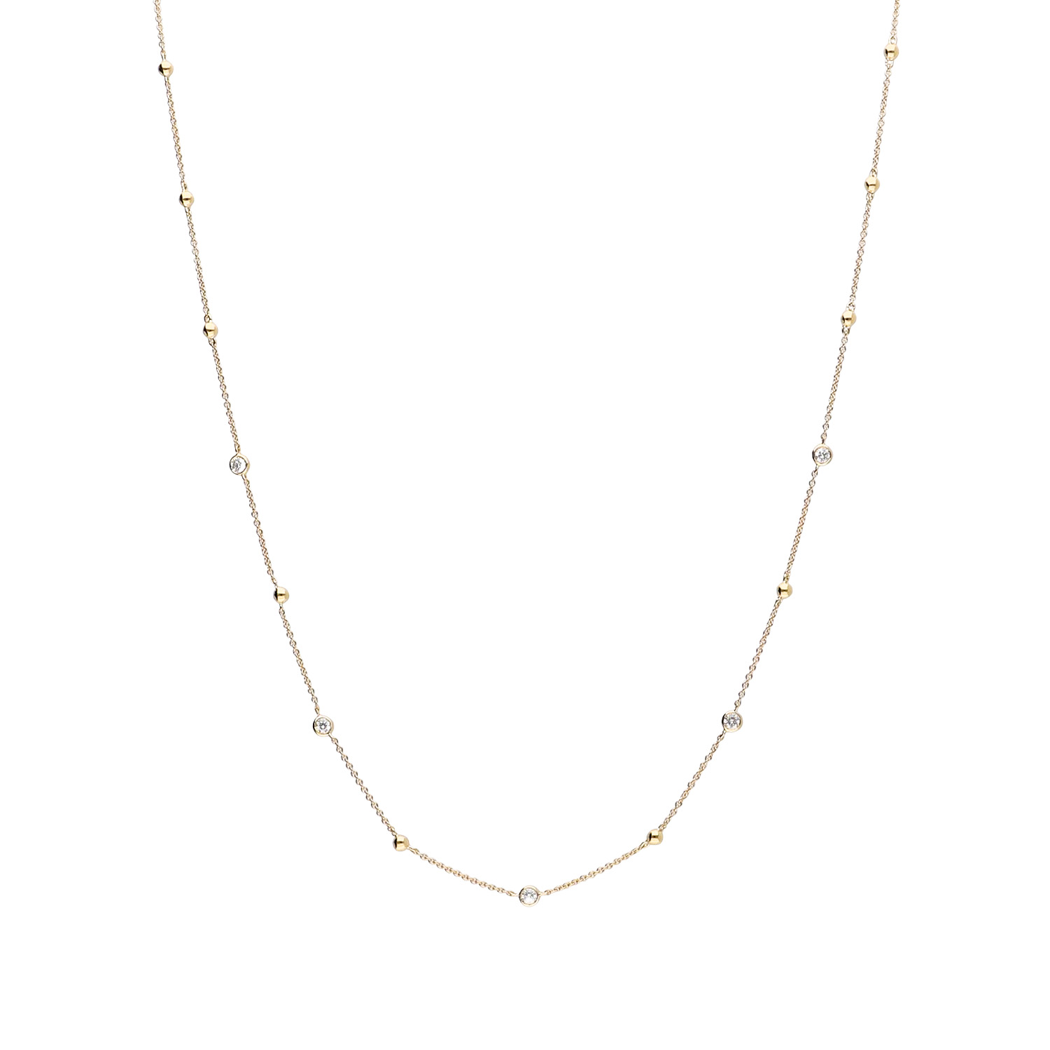 Brillant Collier Gelbgold 585/-