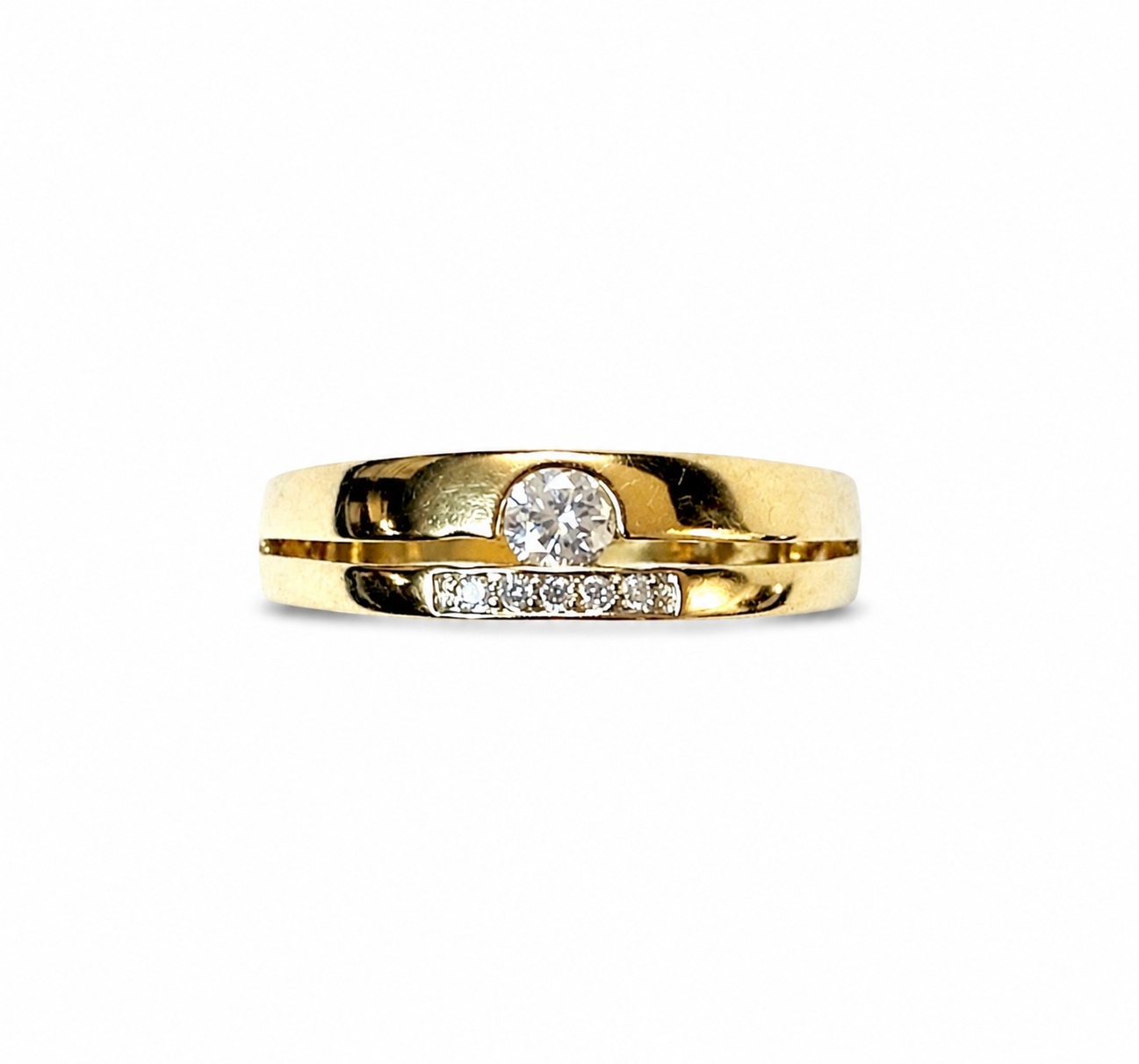 Brillantring - Gold 585 - RW 53 - Privatbesitz
