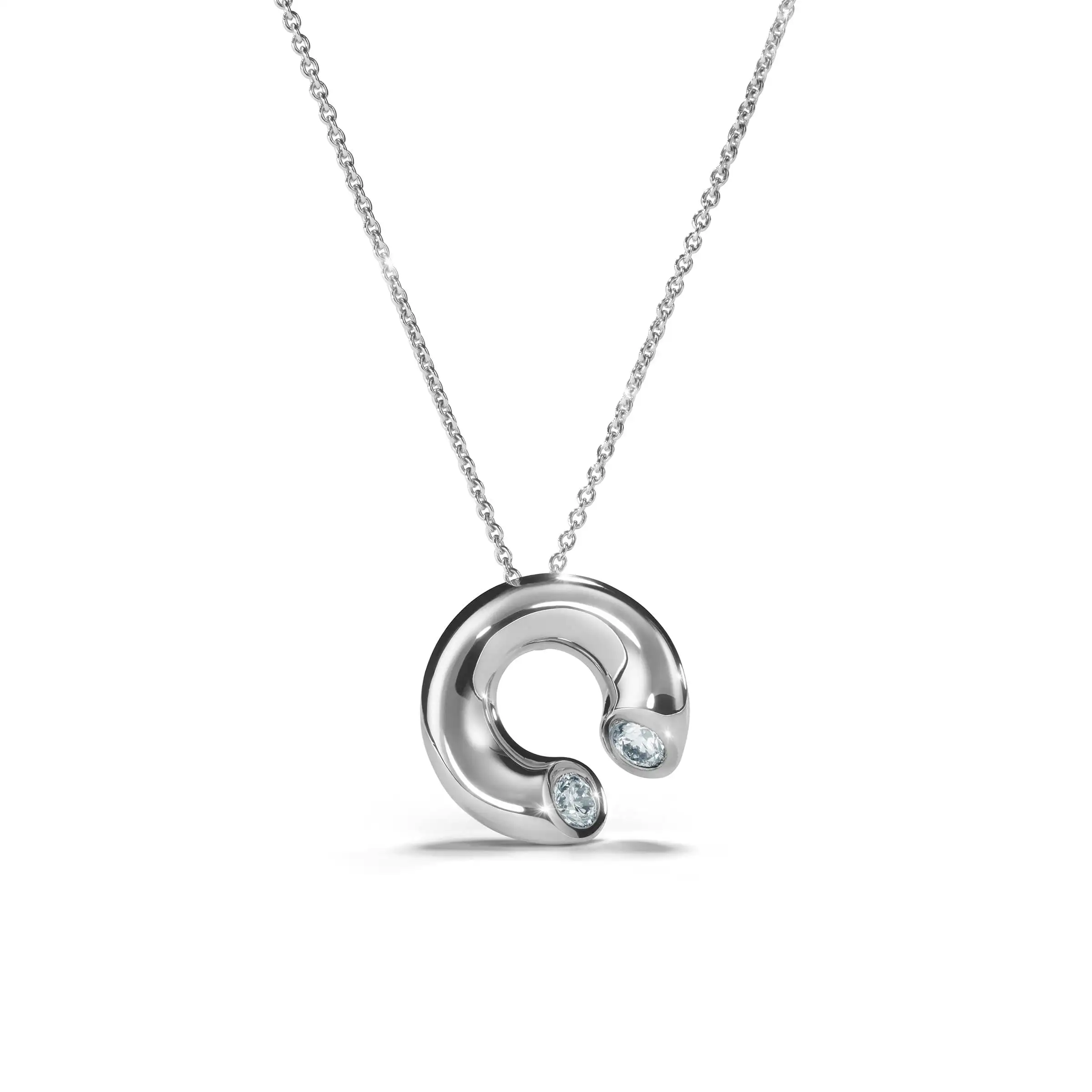 Anhänger DIALOG Weißgold mit Brillanten zus. 0,20ct.