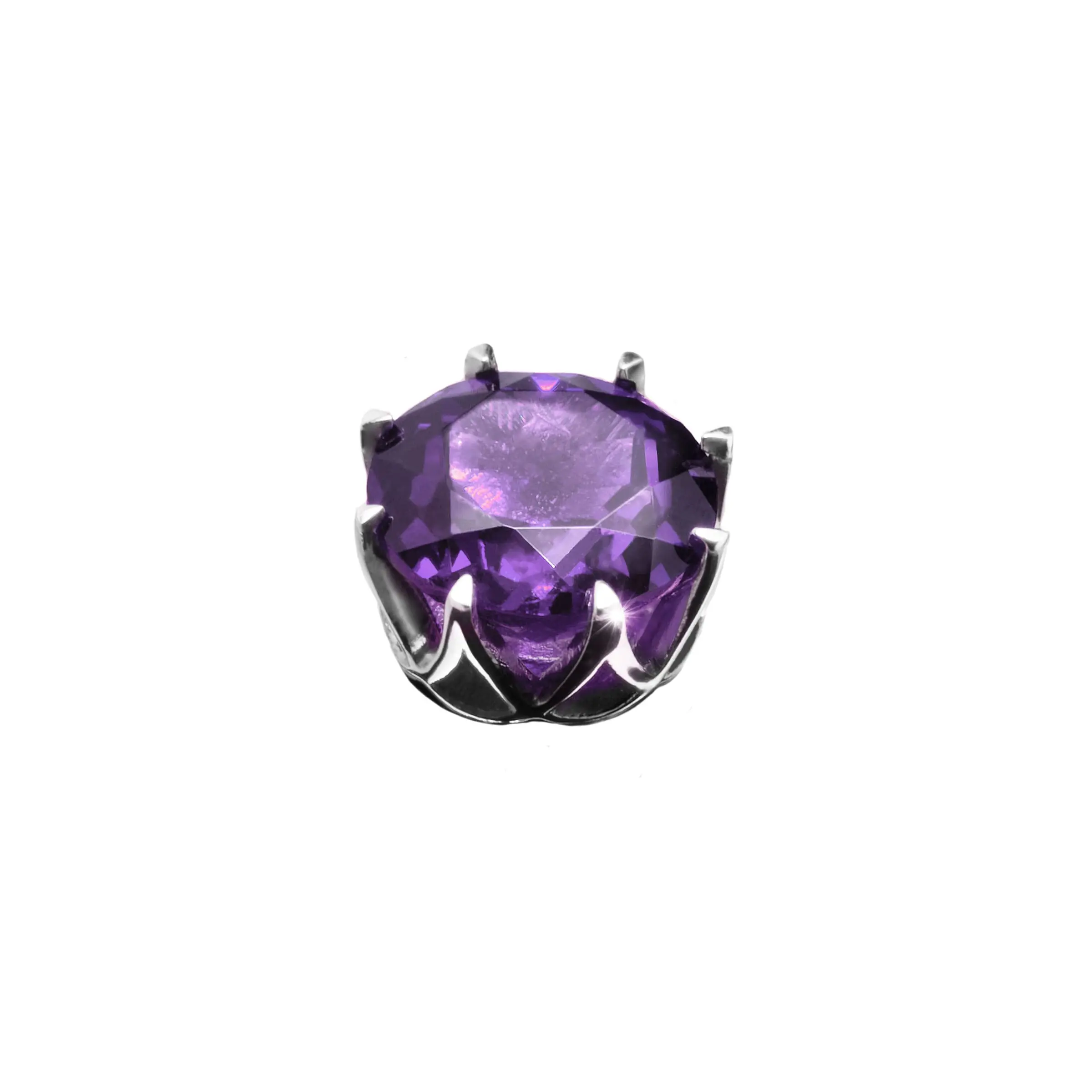 Charlotte Kopf KRISTALL CLASSIC Sterlingsilber mit Amethyst
