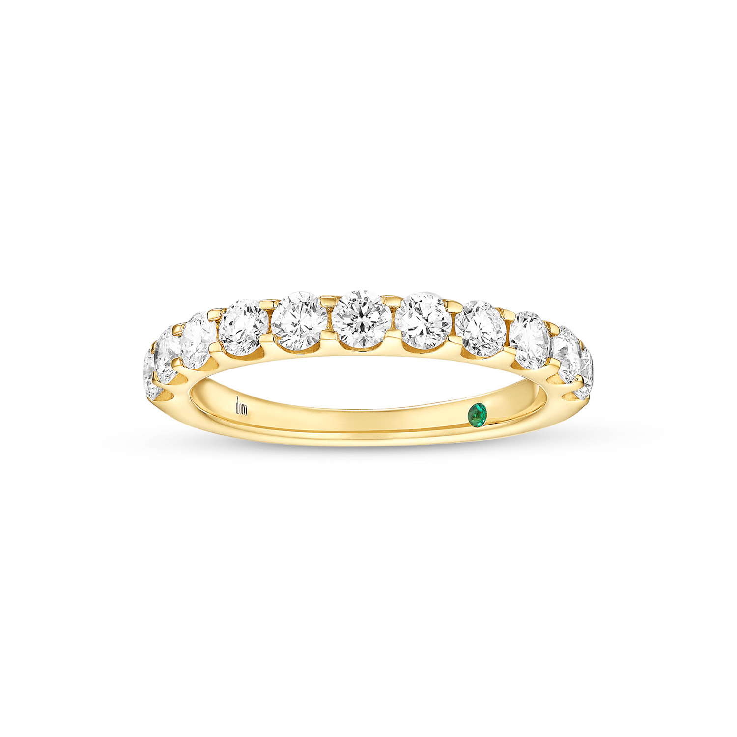 Lab Grown Diamond Memoirering Gelbgold 585/- im Brillantschliff zus. 1,00 ct