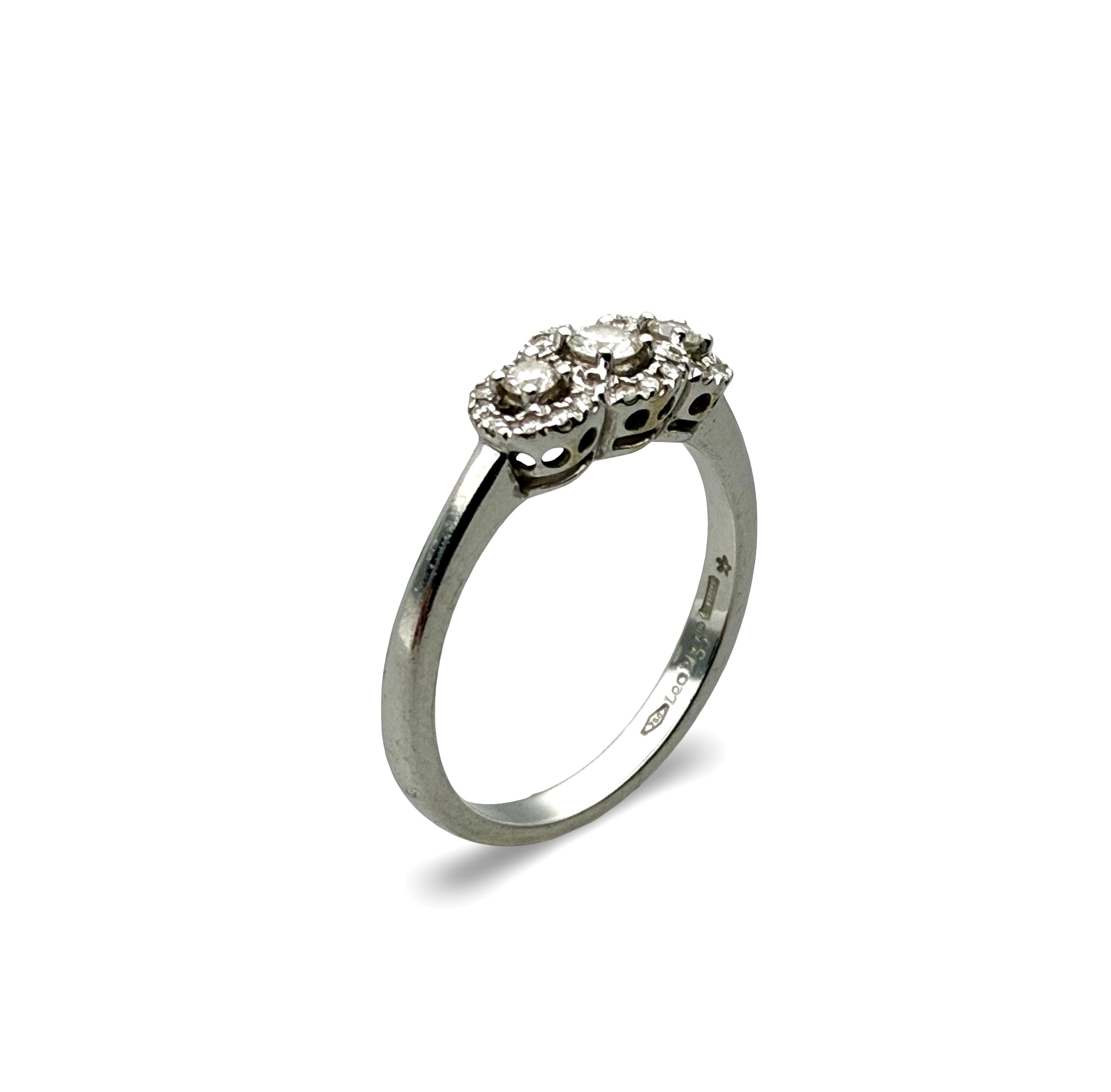 Brillant Ring - Weißgold 750 - RW 56 - Privatbesitz