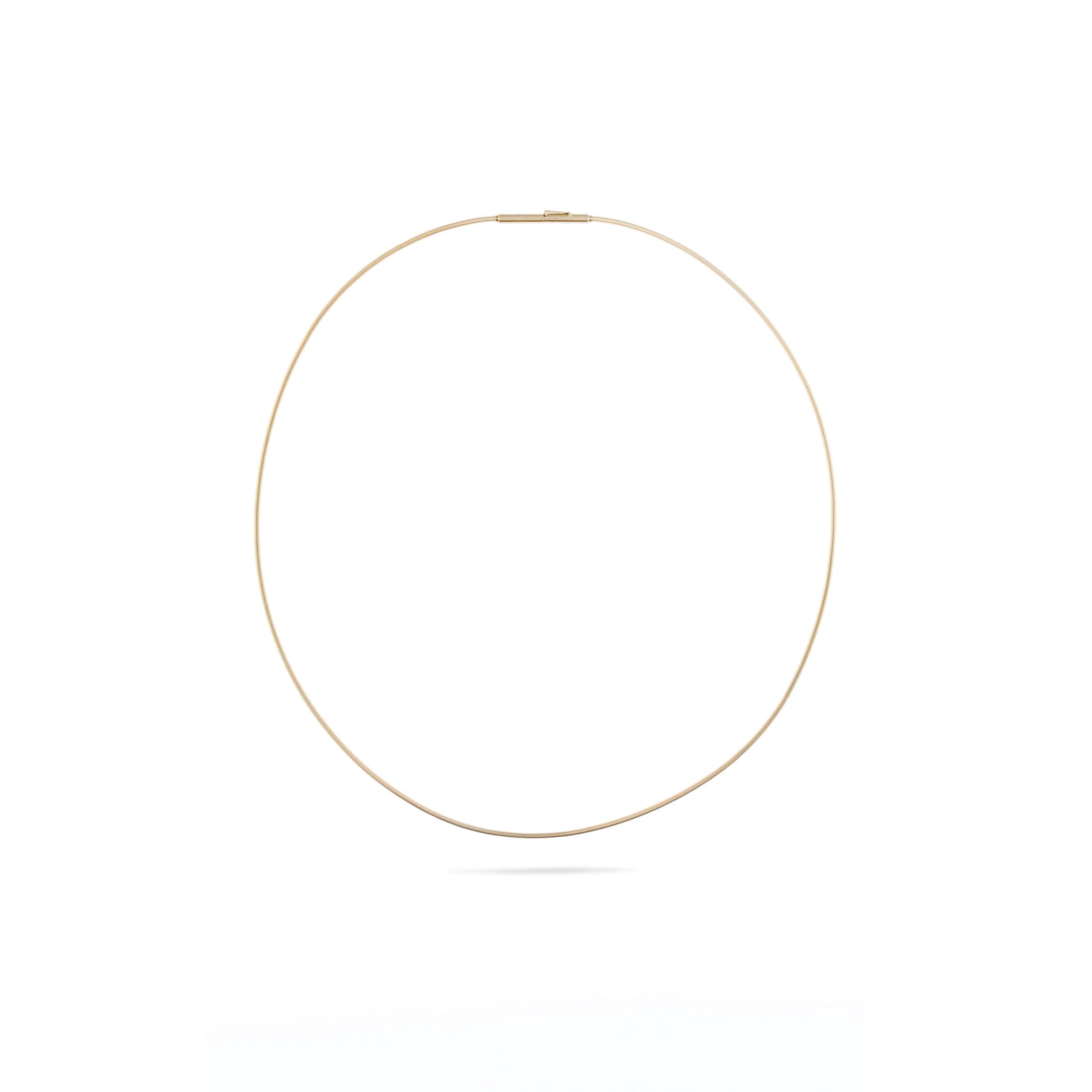 Basis Spirale 1fach 1,3mm Edelstahl mit Gelbgoldwicklung