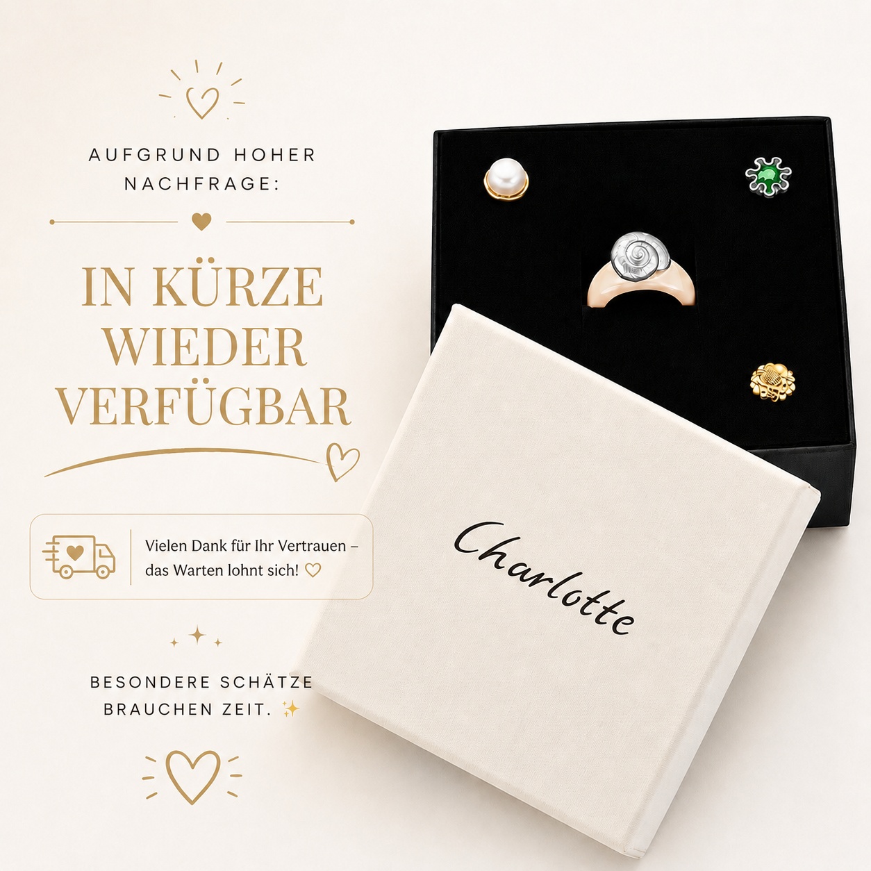 Charlotte TOUCH Magic Box Set inkl. TOUCH Basisring (Keramikring gratis)