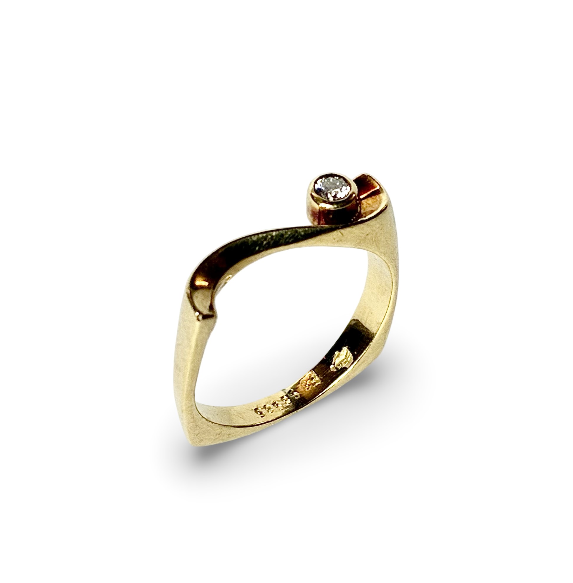 Brillantring - Gold 585 - RW 52,5 - Privatbesitz