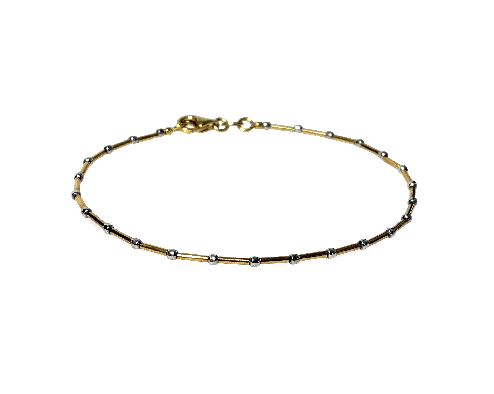 Armkette - Gold Weißgold - Länge ca. 19cm - Privatbesitz