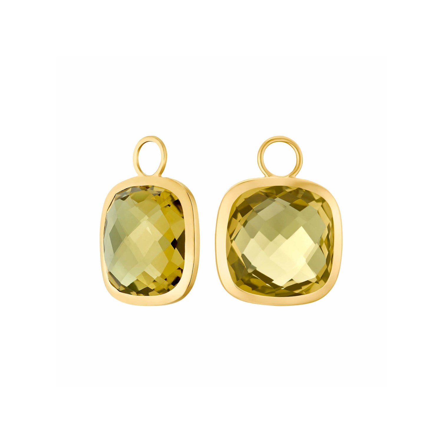 Einhänger Gelbgold 585/- mit Quarz