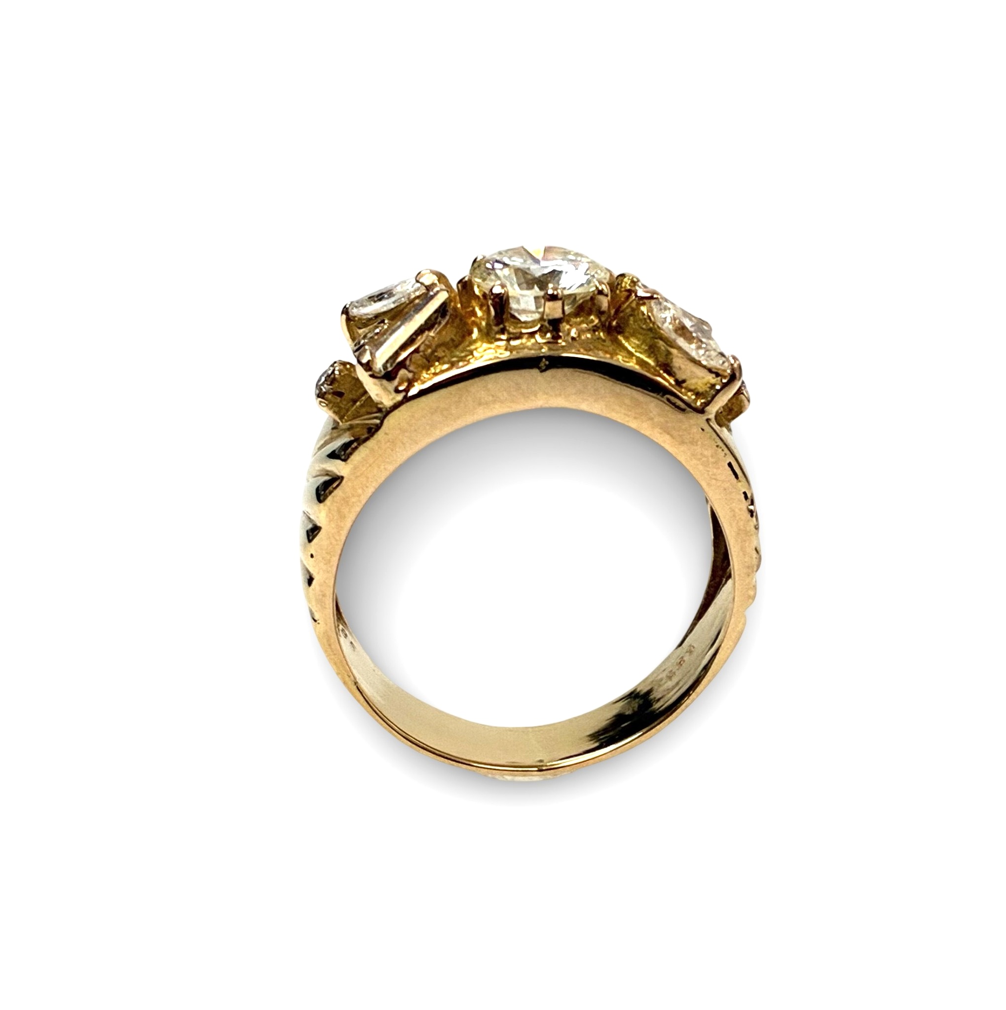 Brillant Diamantring - Gold 585 - RW 59 - Privatbesitz