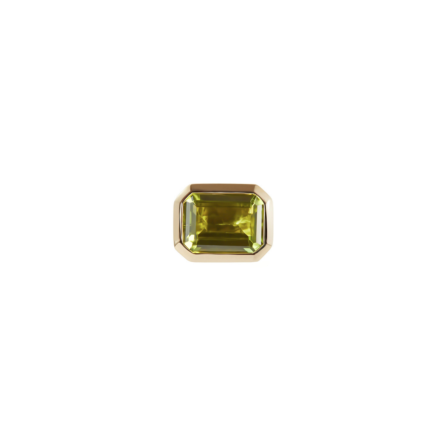Charlotte TOUCH Kopf TWIST Gelbgold 585/- mit Peridot