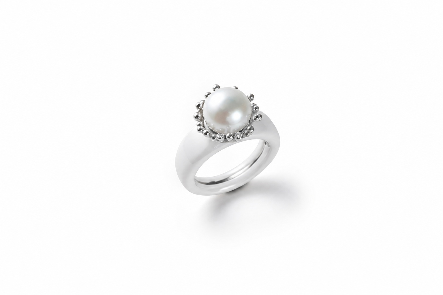 Charlotte Scheibe ANEMONE Sterlingsilber mit Brillanten