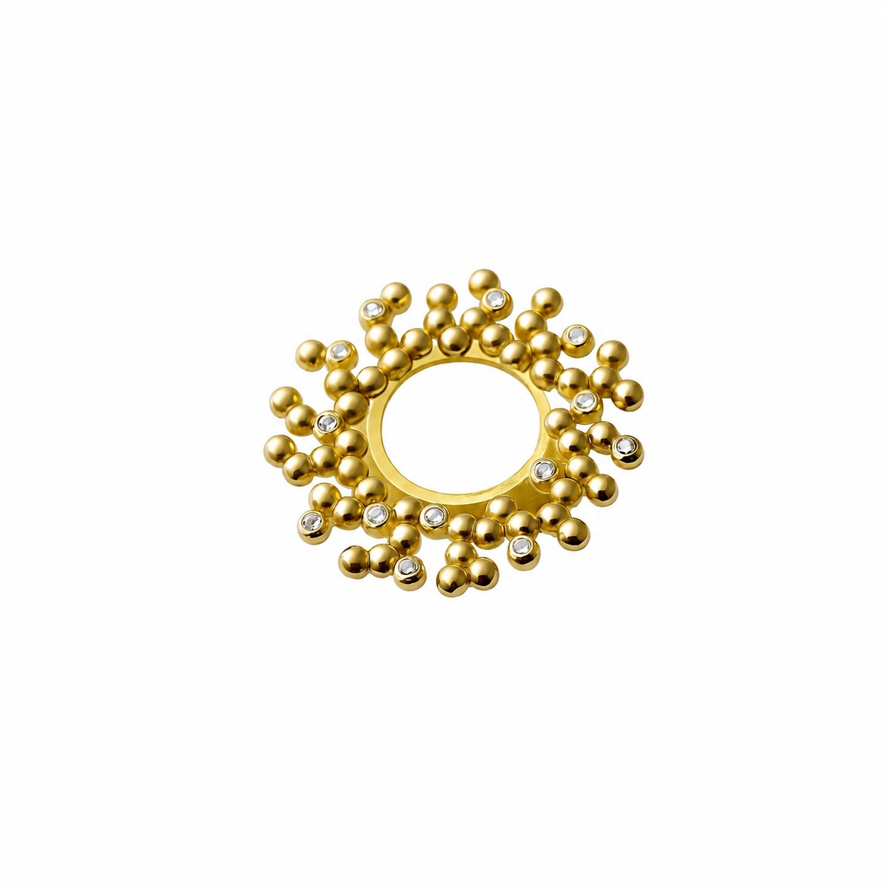 Charlotte Scheibe AURELIA Gelbgold 585/- mit Brillanten