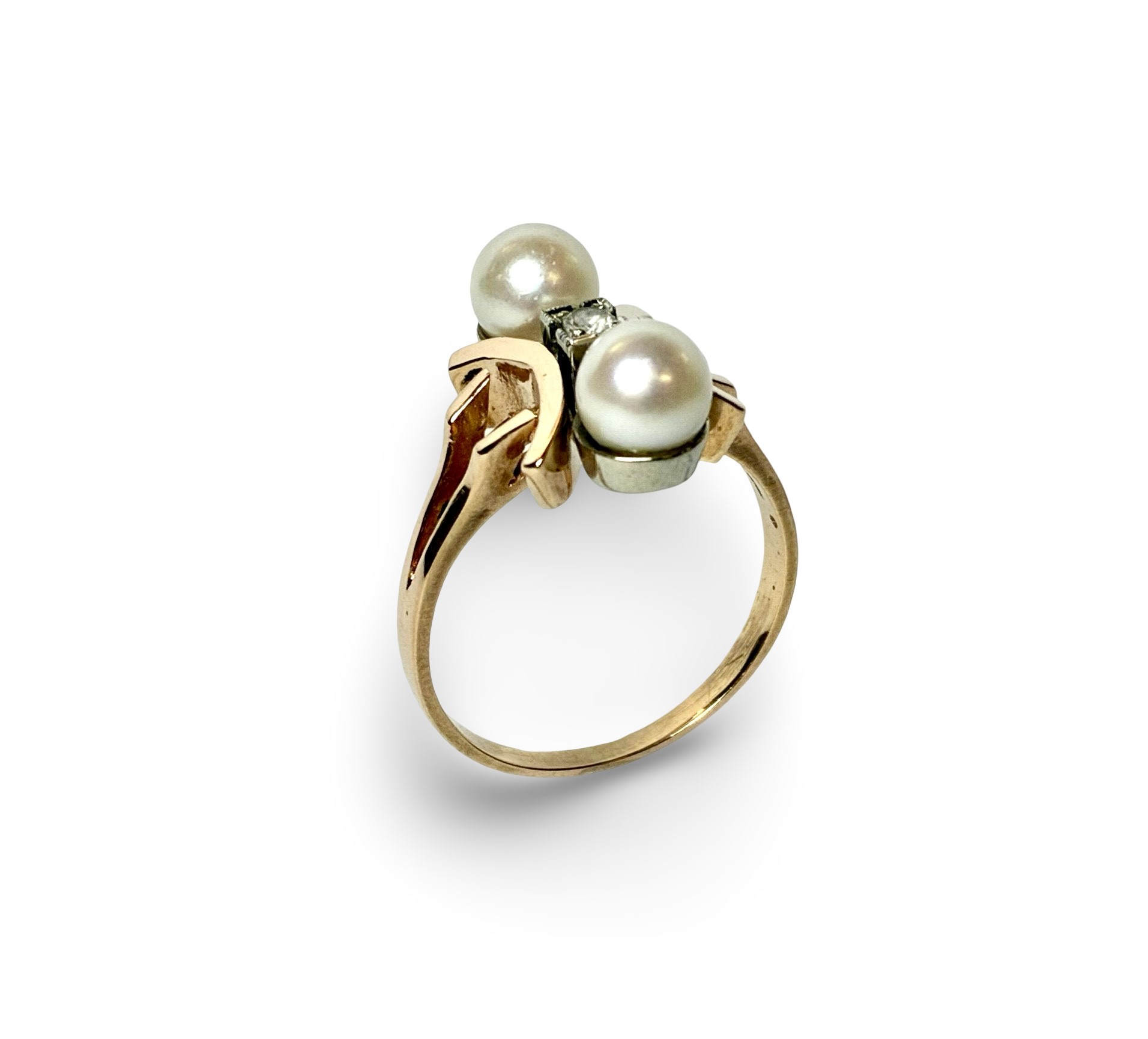 Kulturperlen Ring - Gold 585 - RW 57 - Privatbesitz