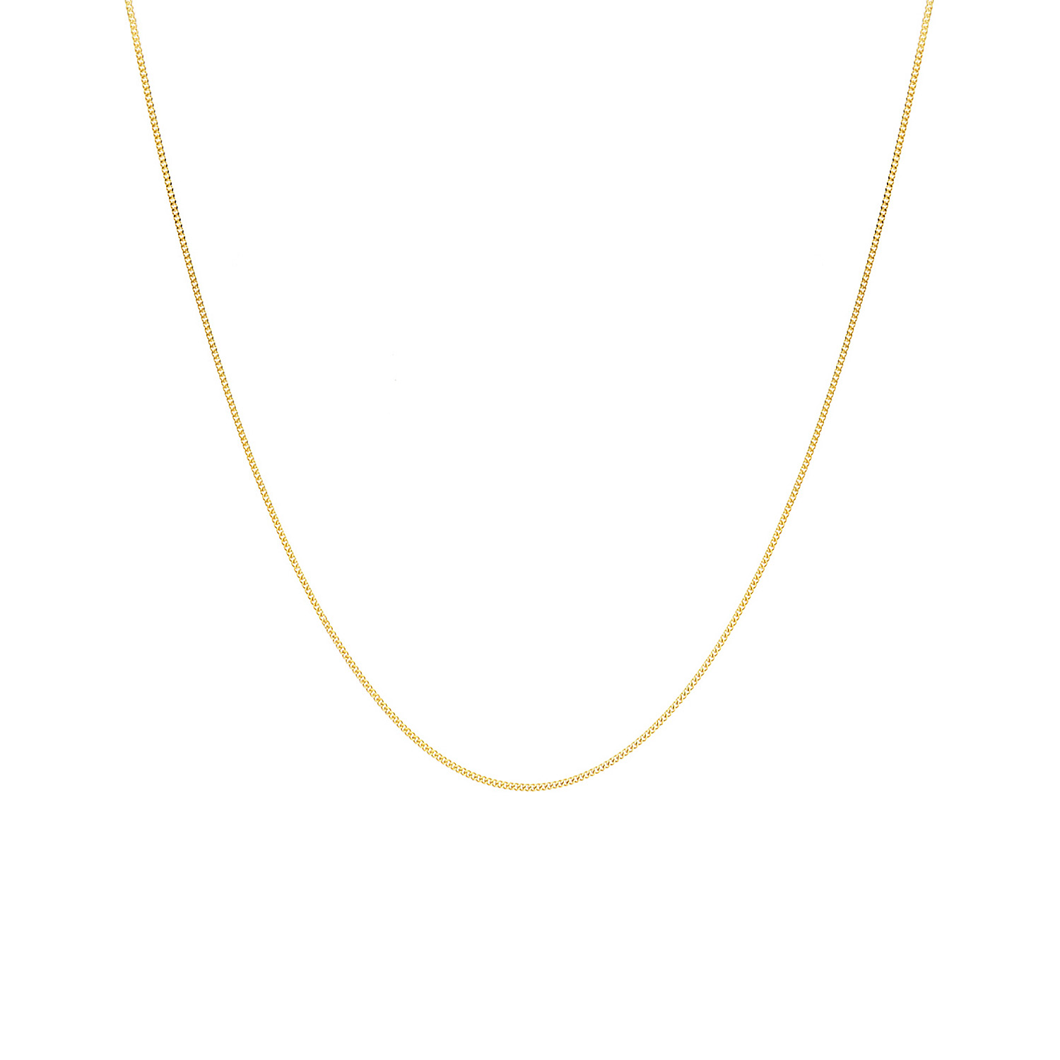 Panzerkette Gelbgold 585/- 0,8mm