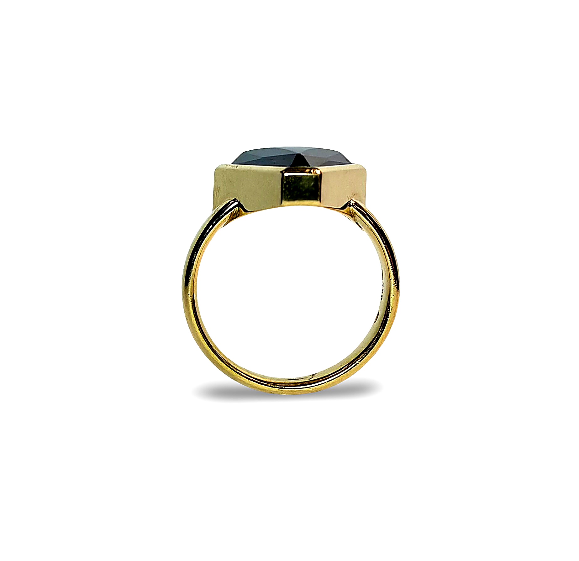 Ring mit einem Hämatith - Gold 750 - RW 65 - Privatbesitz