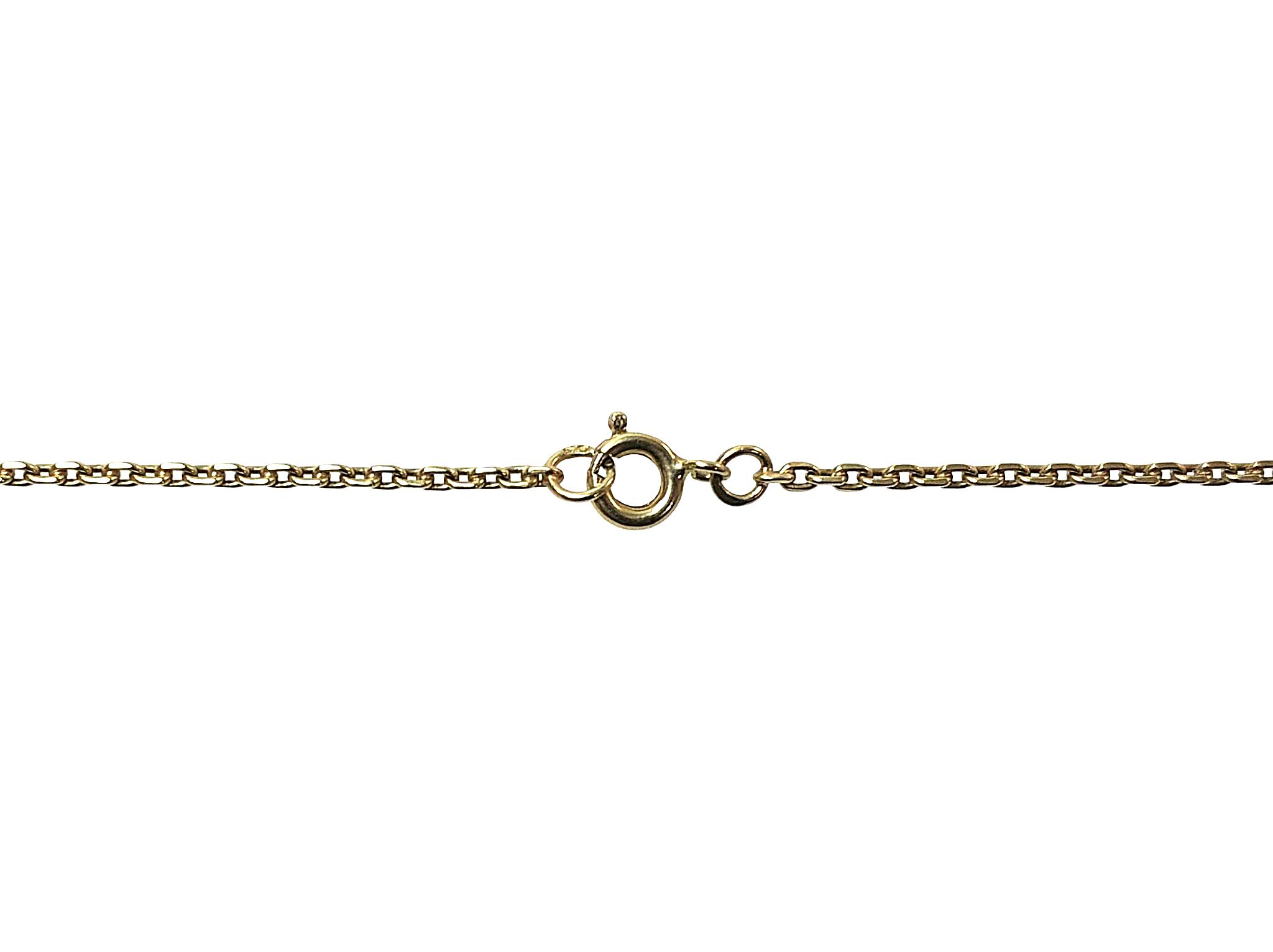Ankerhalskette - Gold 585 - Länge ca. 51cm - Privatbesitz