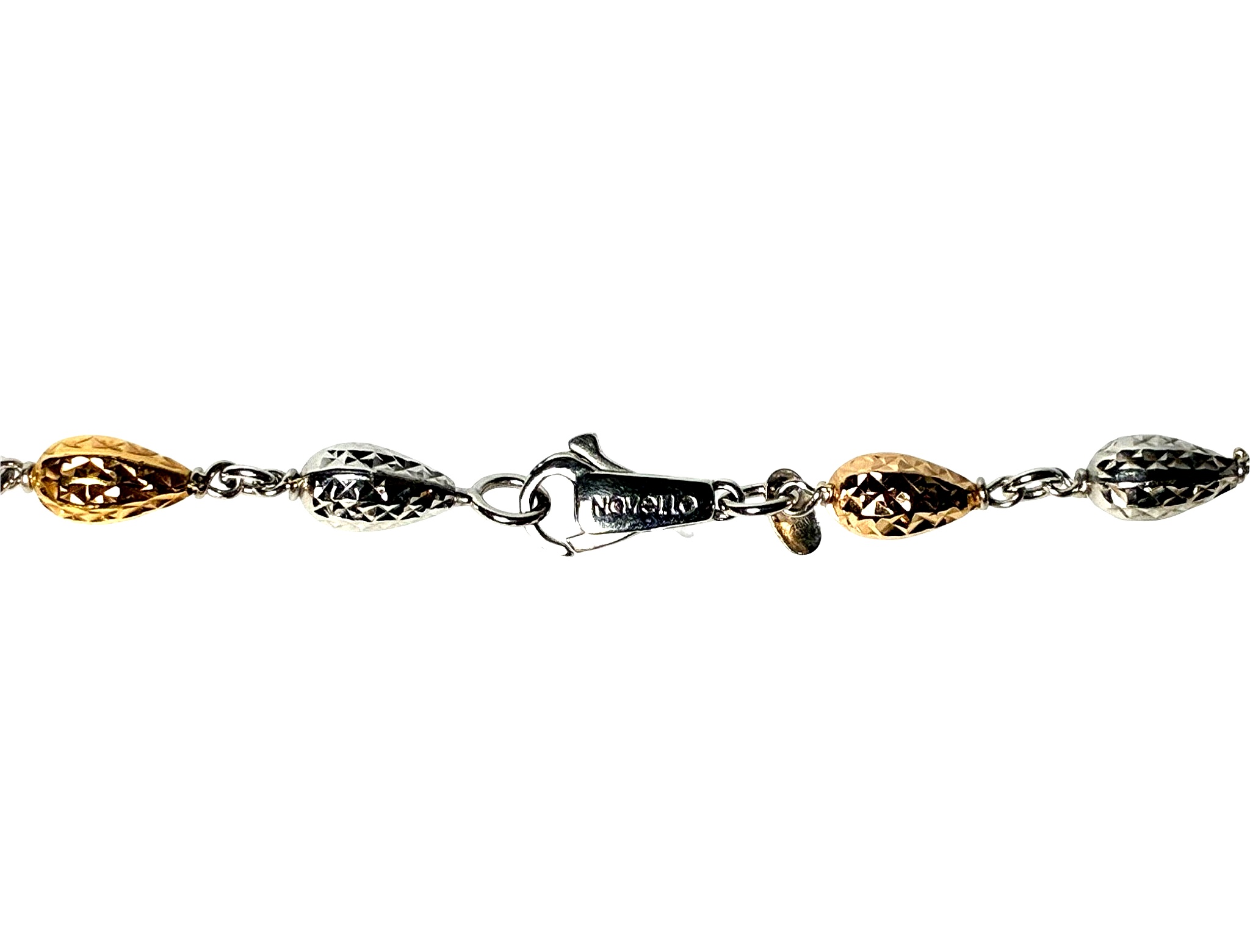 Armkette - Weißgold Rosegold 750 - Länge ca. 19,5cm - Privatbesitz