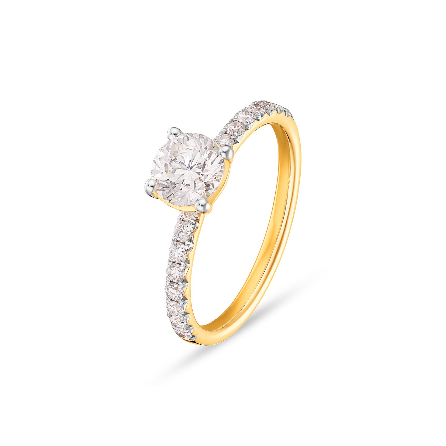 Lab Grown Diamond Ring Gelbgold 585/- im Brillantschliff zus. 1,35 ct.