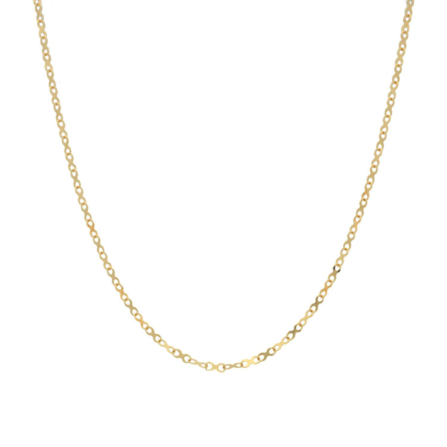 Collier "Infinity" Gelbgold 585/-