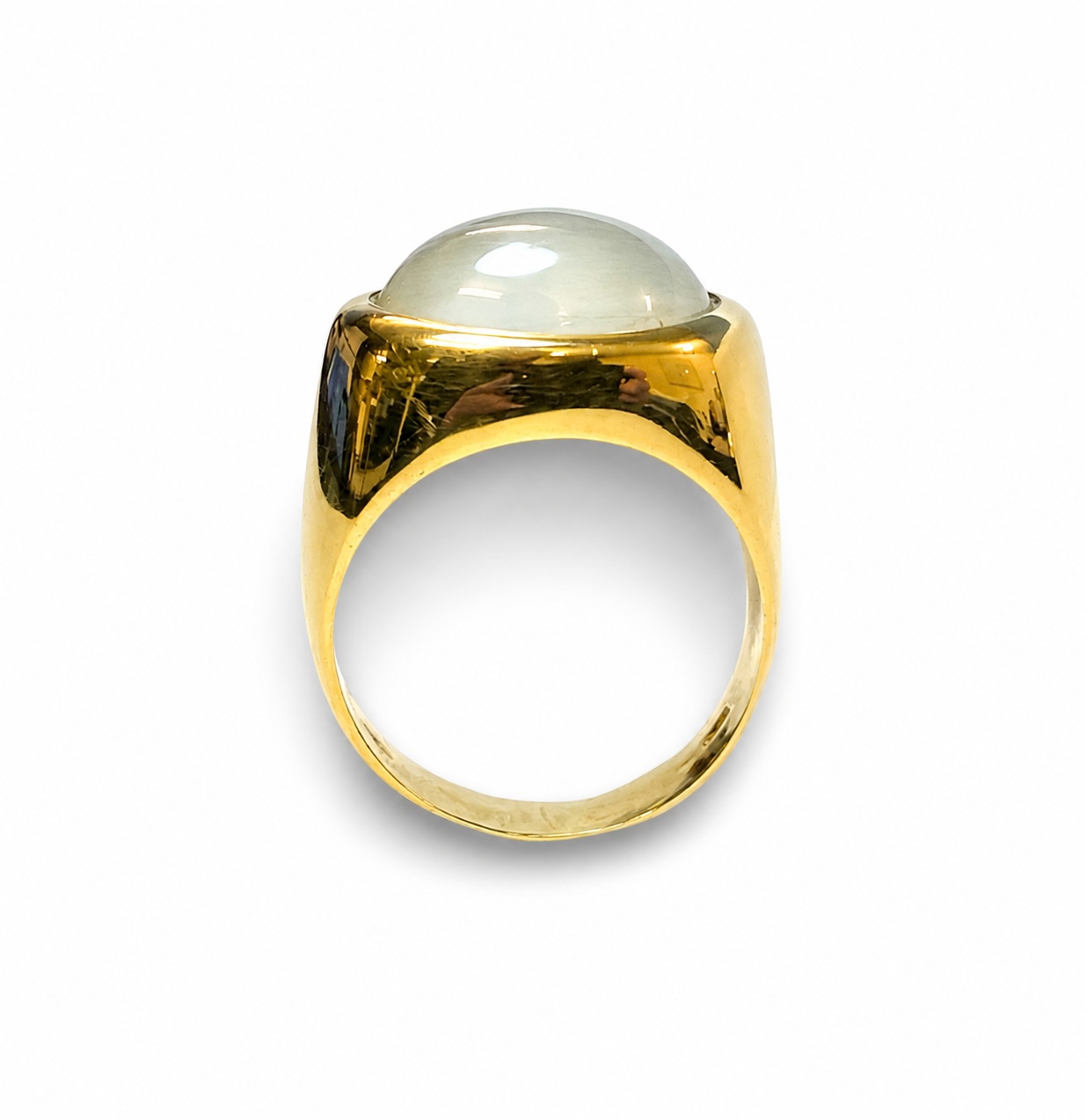 Mondstein Ring - Gold 750 - RW 61 - Privatbesitz