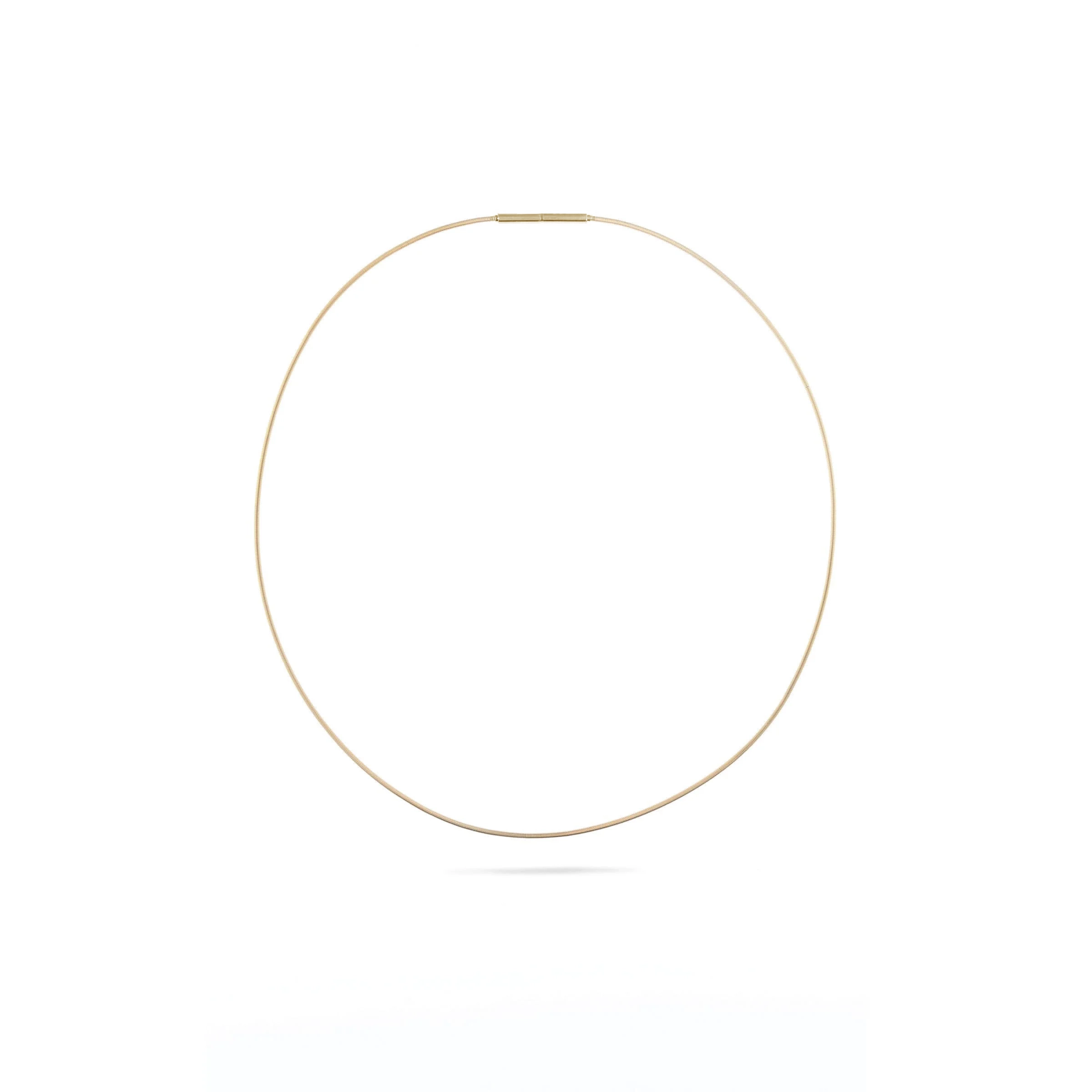 Basis Spirale 1fach 1,3mm Edelstahl mit Gelbgoldwicklung 750/-