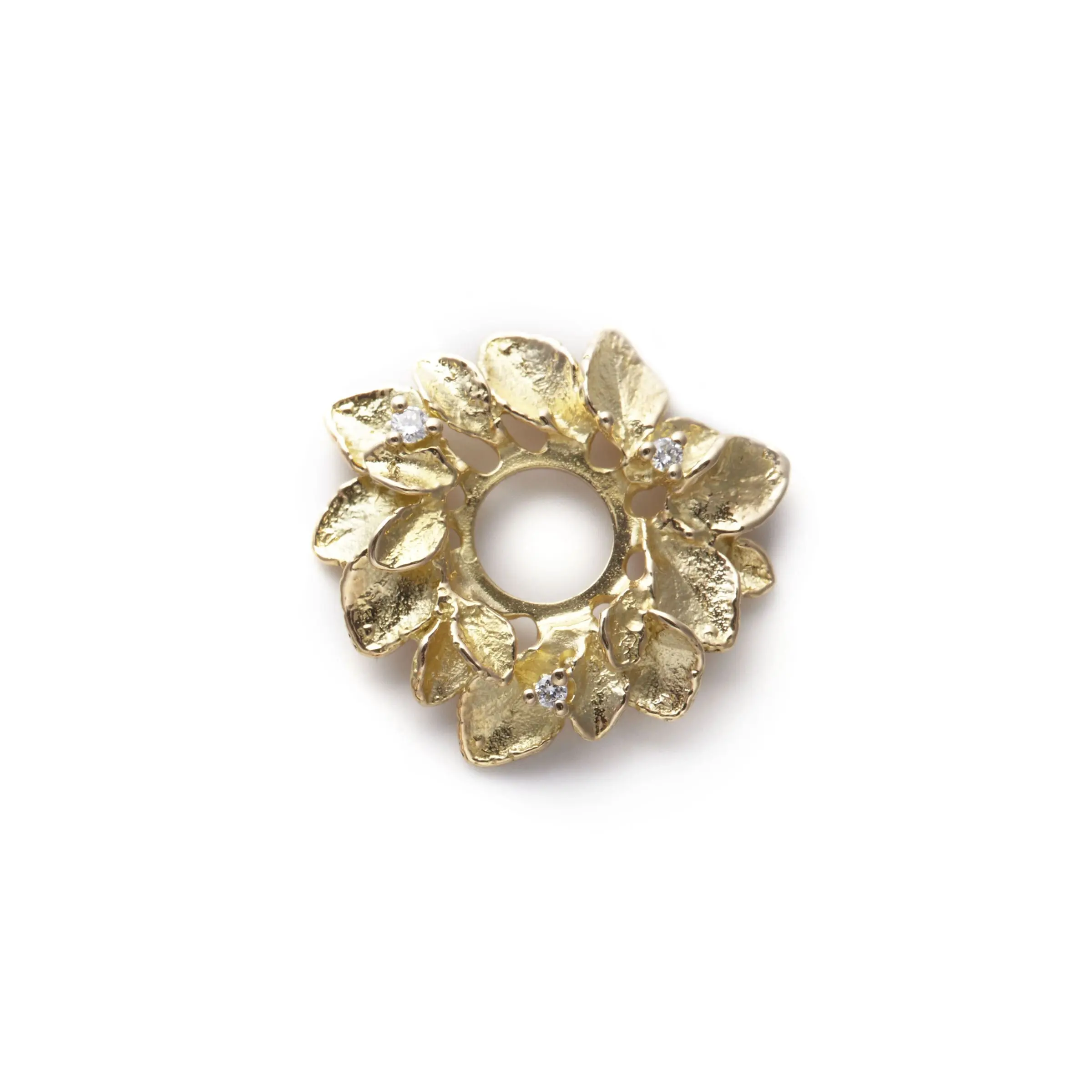 Charlotte Scheibe WINDSPIEL Gelbgold 585/- mit Brillanten