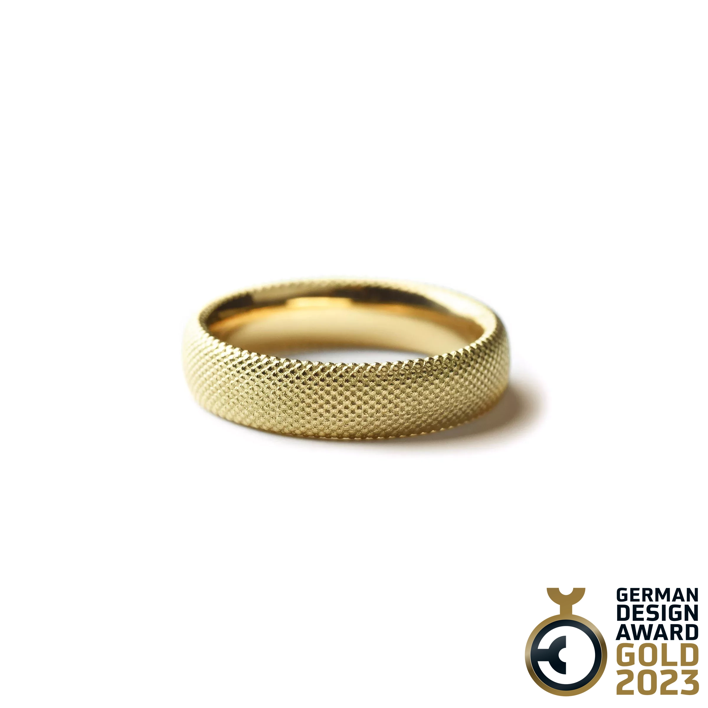 Ring AURUM kugelig Gelbgold 750/- 5mm