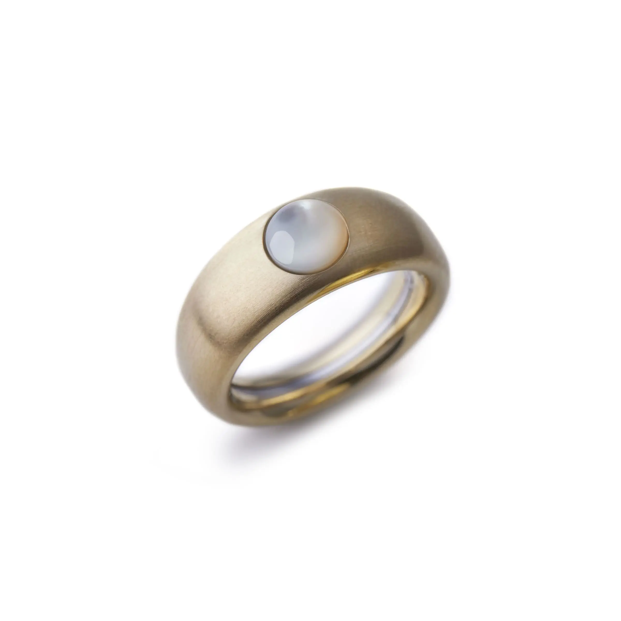 Charlotte TOUCH Ring Gelbgold 585/- matt