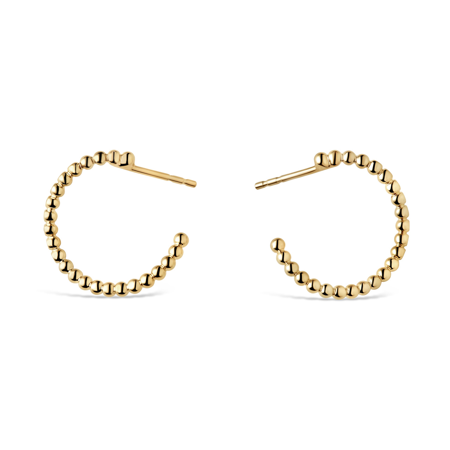 Creolen AURELIA Memoire Gelbgold 585/- mit Brillanten zus. 0,08ct
