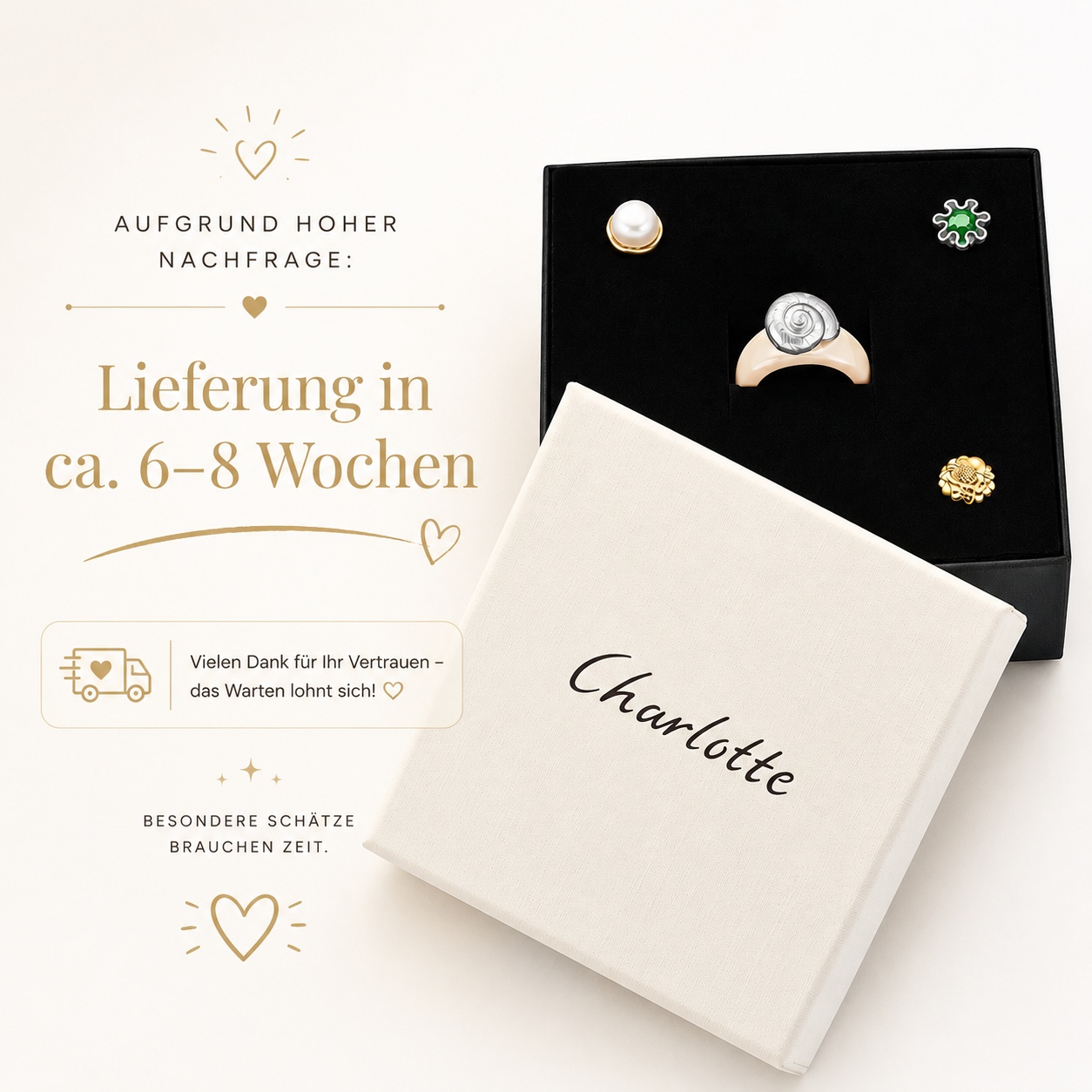 Charlotte TOUCH Magic Box Set inkl. TOUCH Basisring (Keramikring gratis)