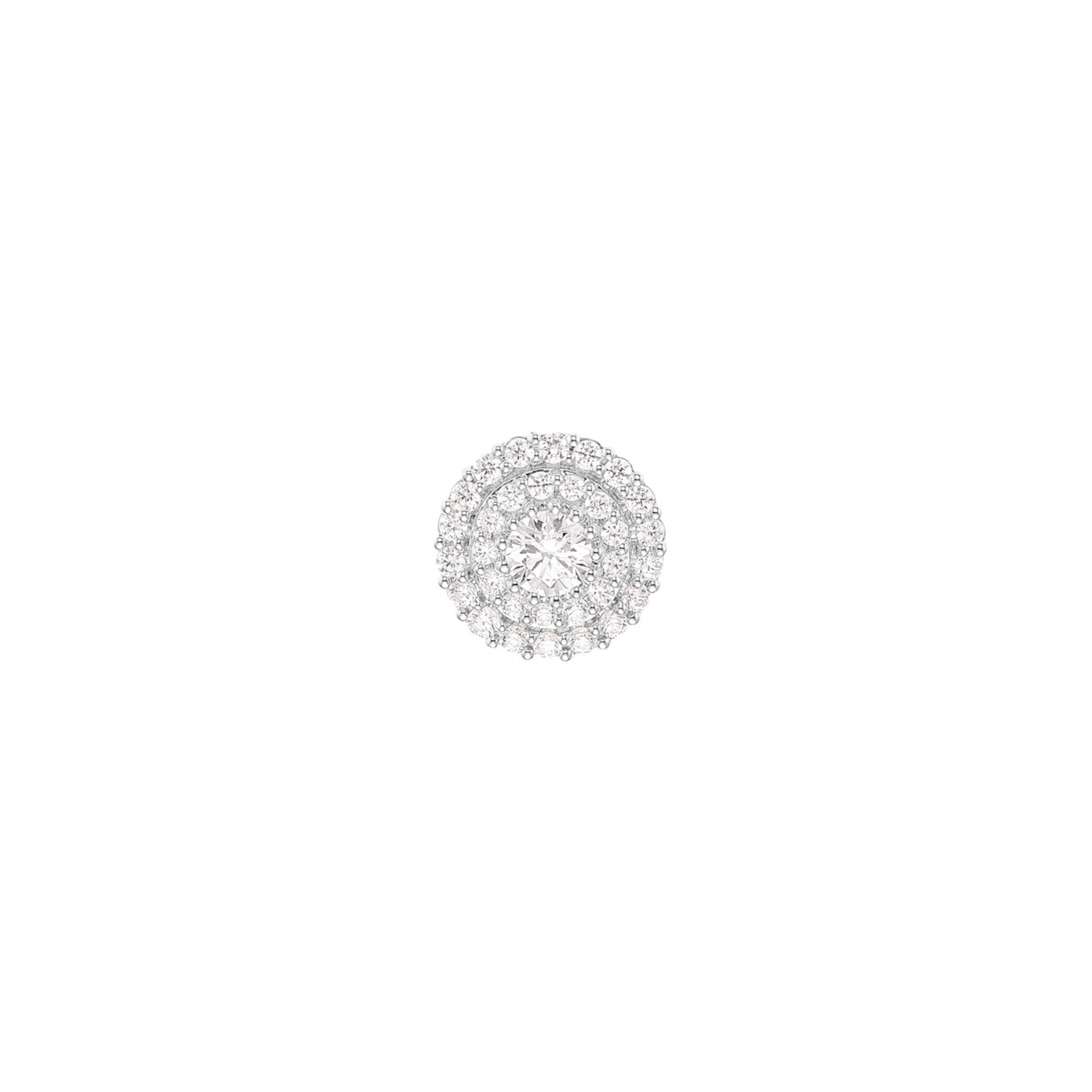 Lab Grown Diamond Anhänger Platin 950/-  im Brillantschliff 1,00ct.