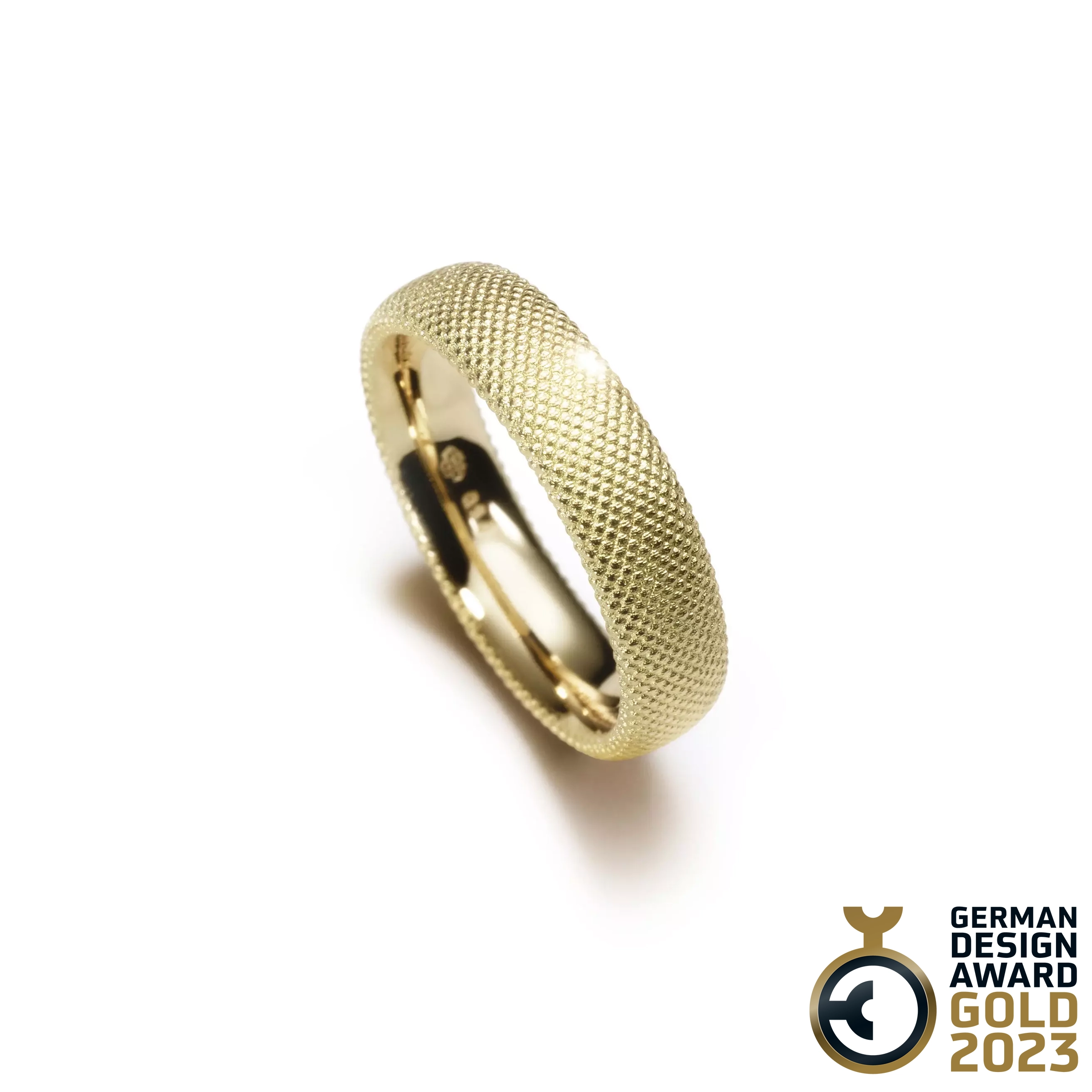 Ring AURUM kugelig Gelbgold 750/- 5mm