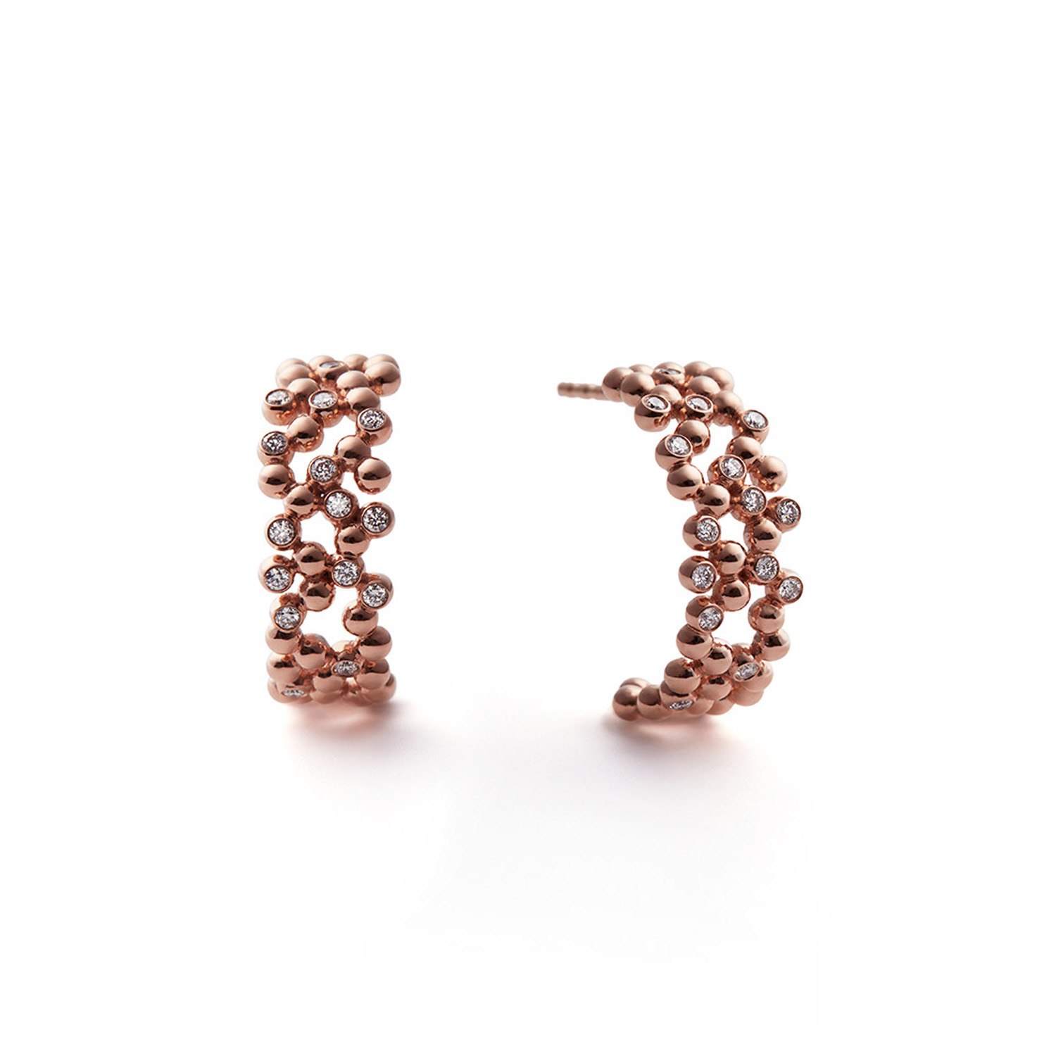 Creolen AURELIA 585/- Rotgold