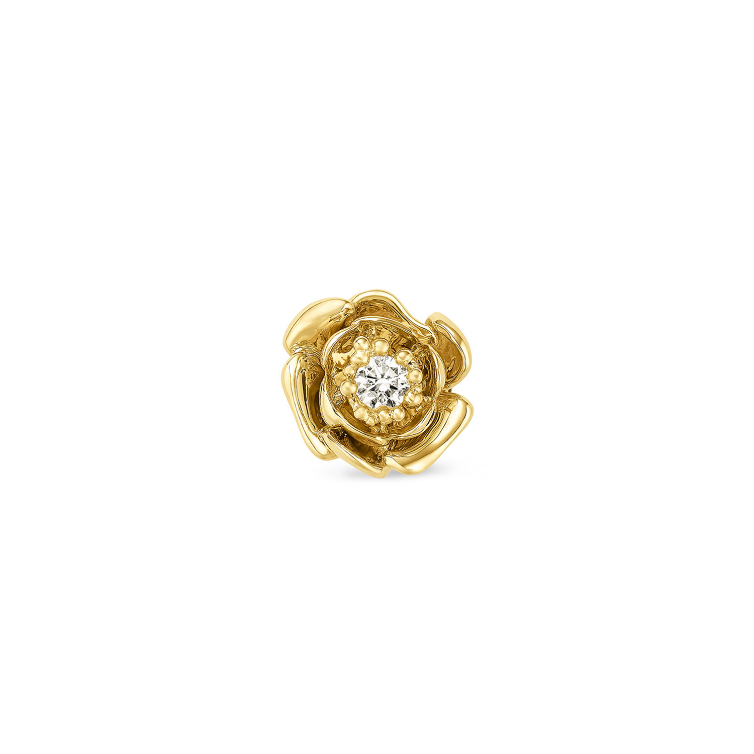 Charlotte Kopf WILDROSE Gelbgold 585/- mit Brillant