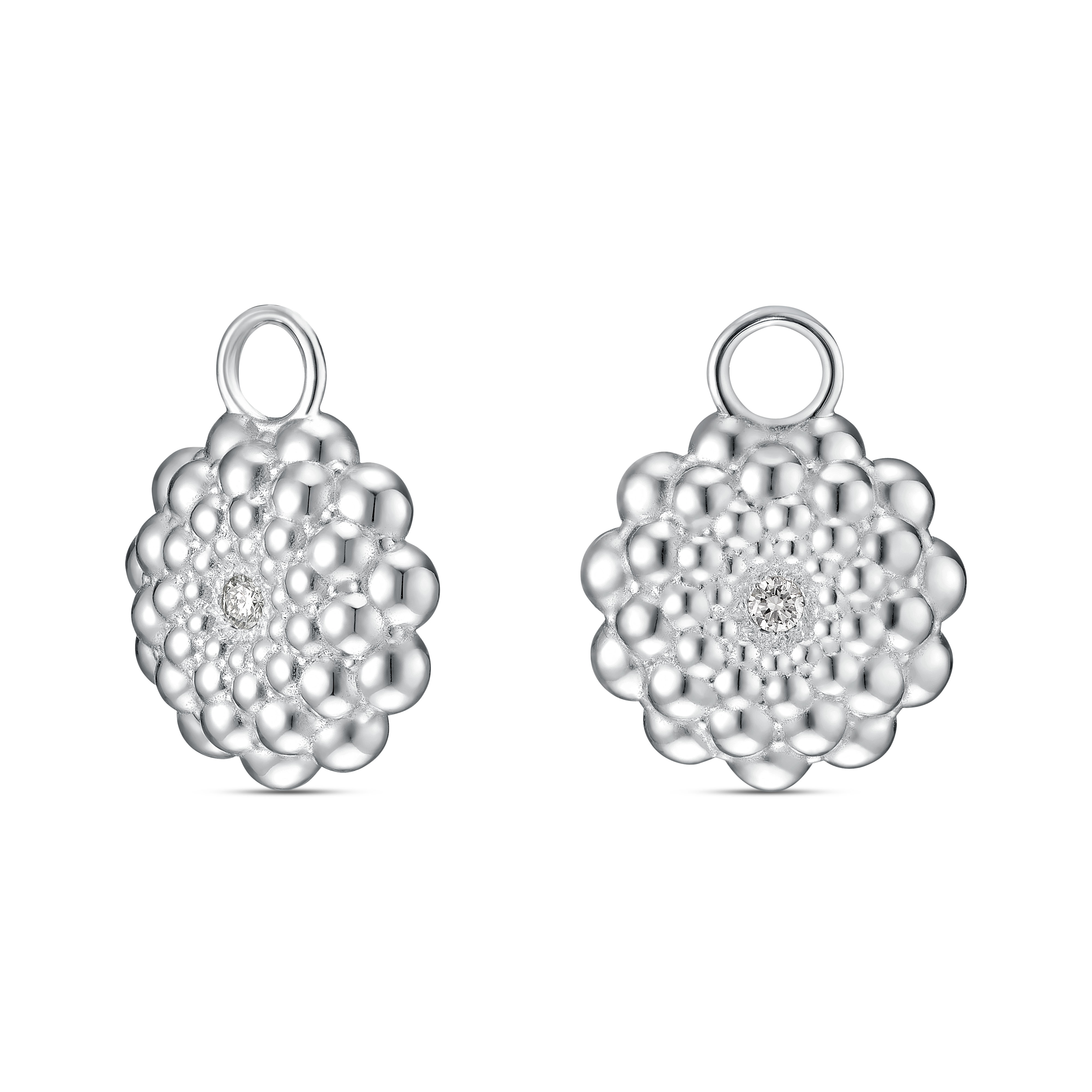 Ear Candy BUBBLES Sterlingsilber mit Brillant