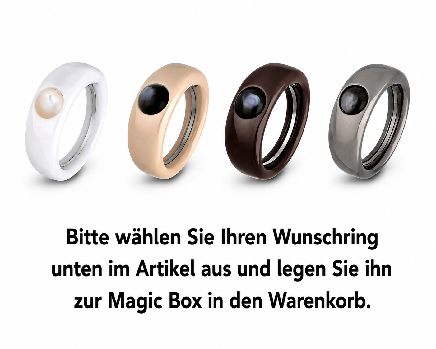 Charlotte TOUCH Magic Box Set inkl. TOUCH Basisring (Keramikring gratis)