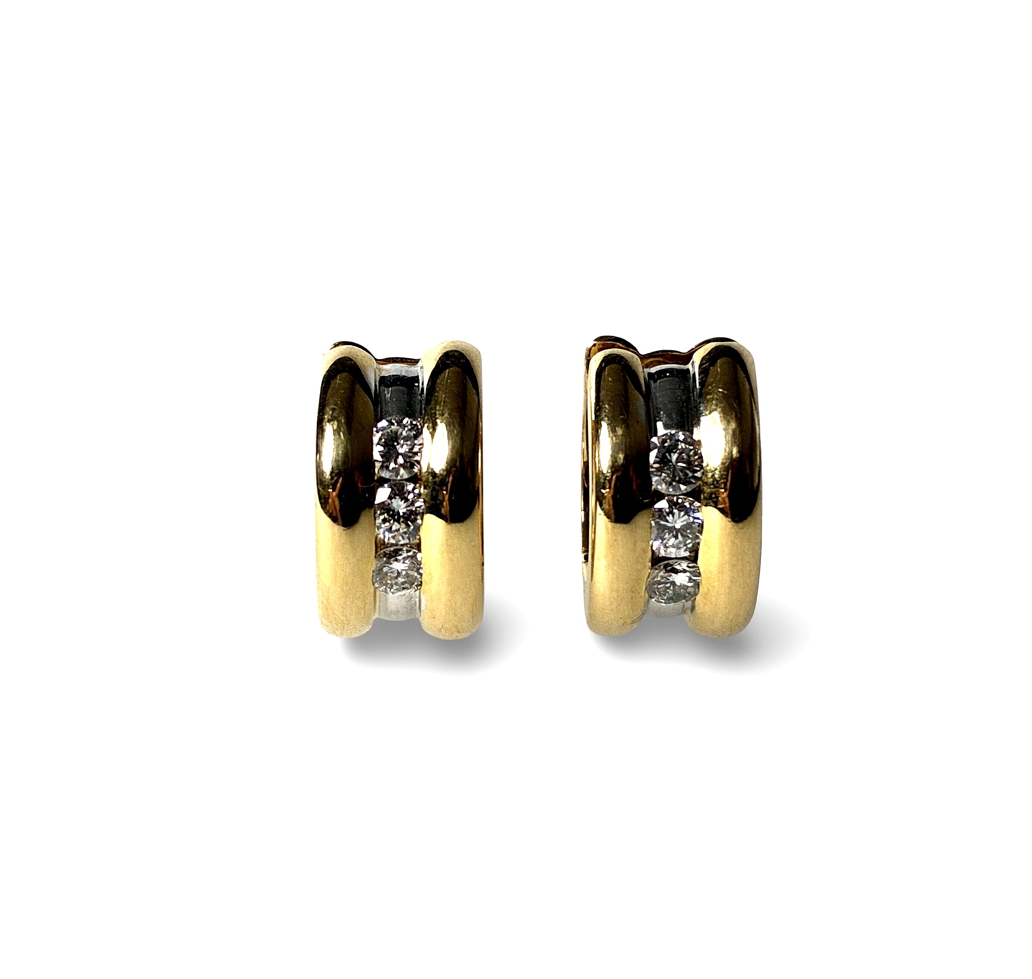 Klappcreolen - Gold 750 bicolor - Privatbesitz