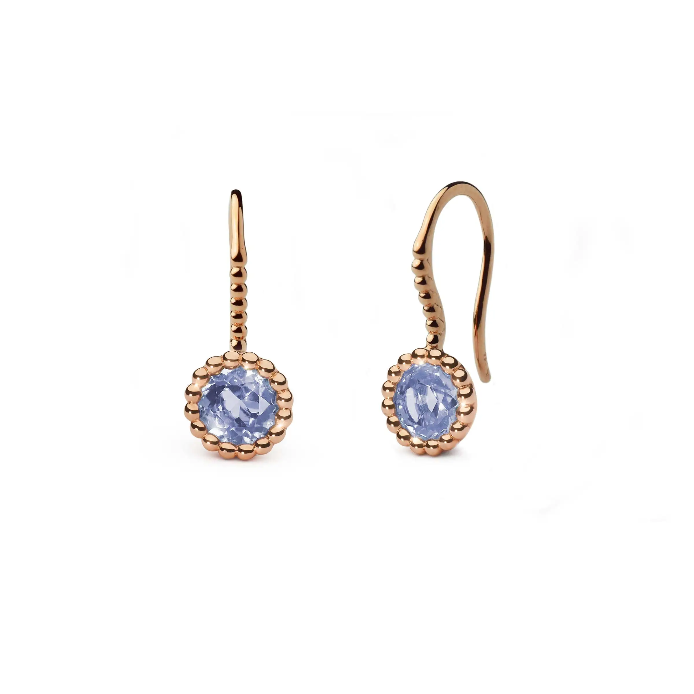 Ohrhänger GOLDBERRY Rotgold mit Tansanit