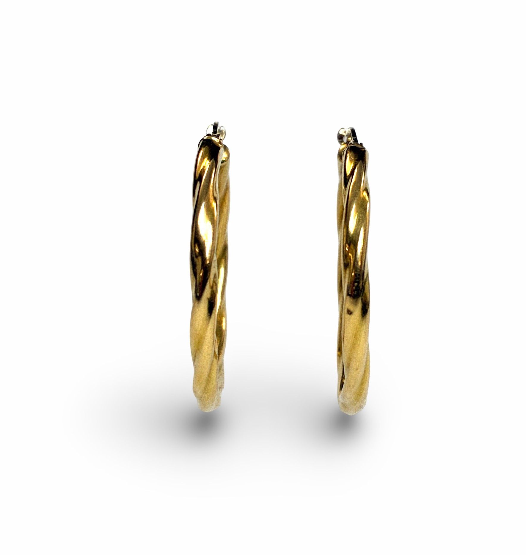 Creolen - Gold 750 - Durchmesser ca. 30mm - Privatbesitz