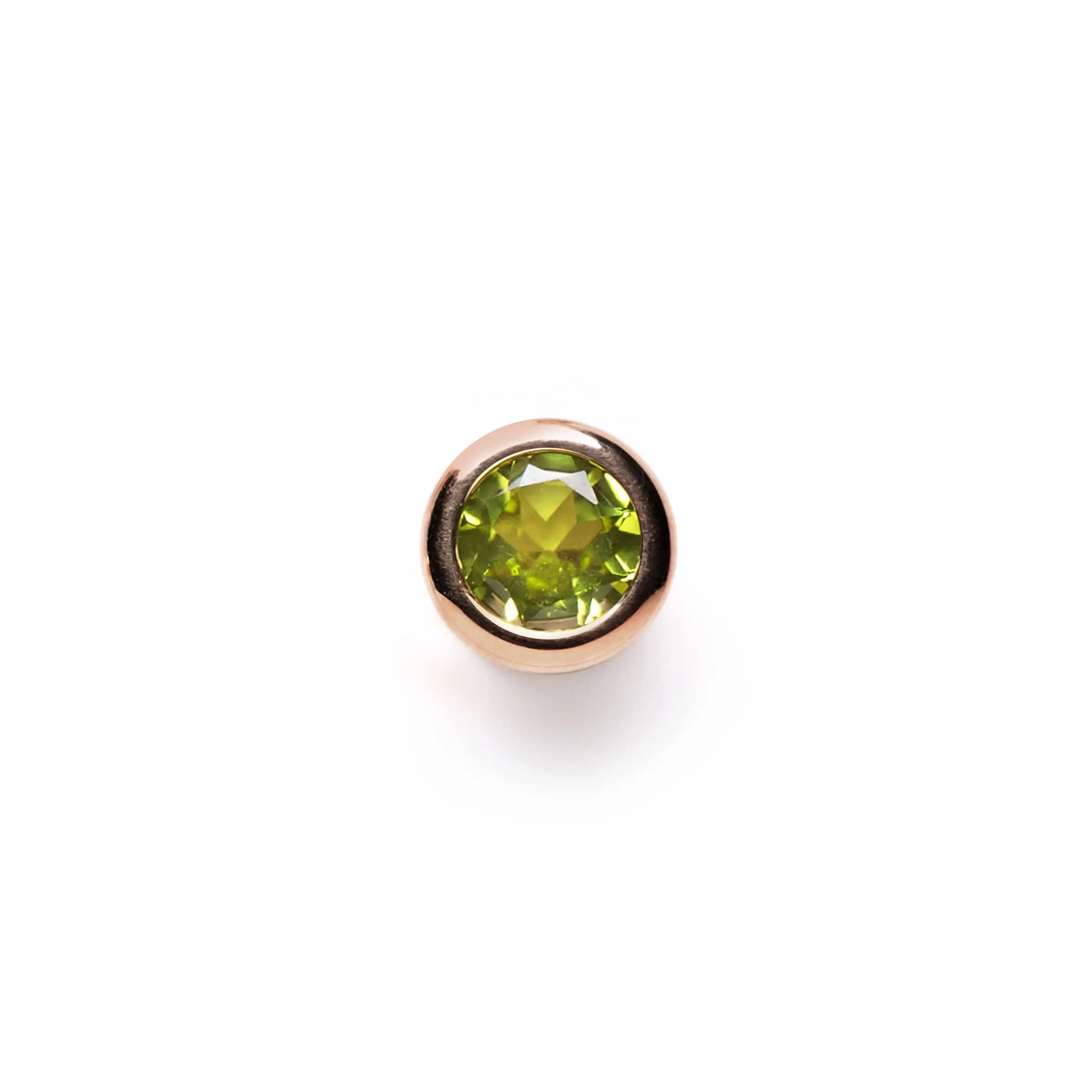 Charlotte TOUCH Zylinder SOLIST Rotgold 750/- mit Peridot