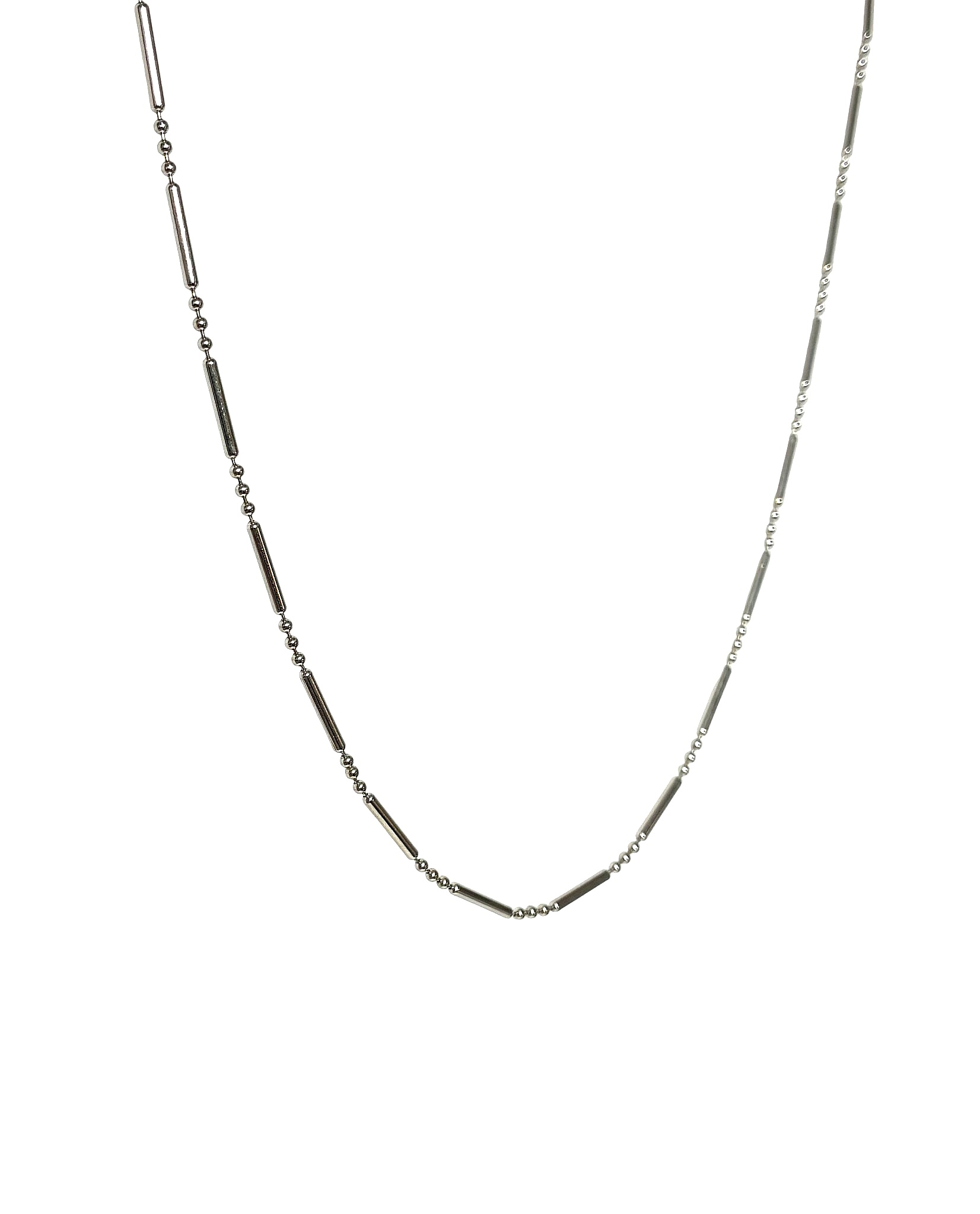 Collier - Weißgold 750 - Länge ca. 43,5cm - Privatbesitz