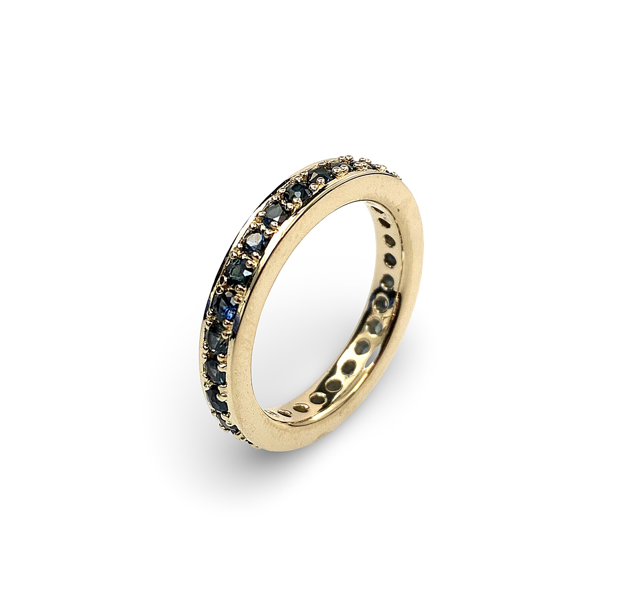 Saphir Memoryring - Gold 585 - RW 53 - Privatbesitz