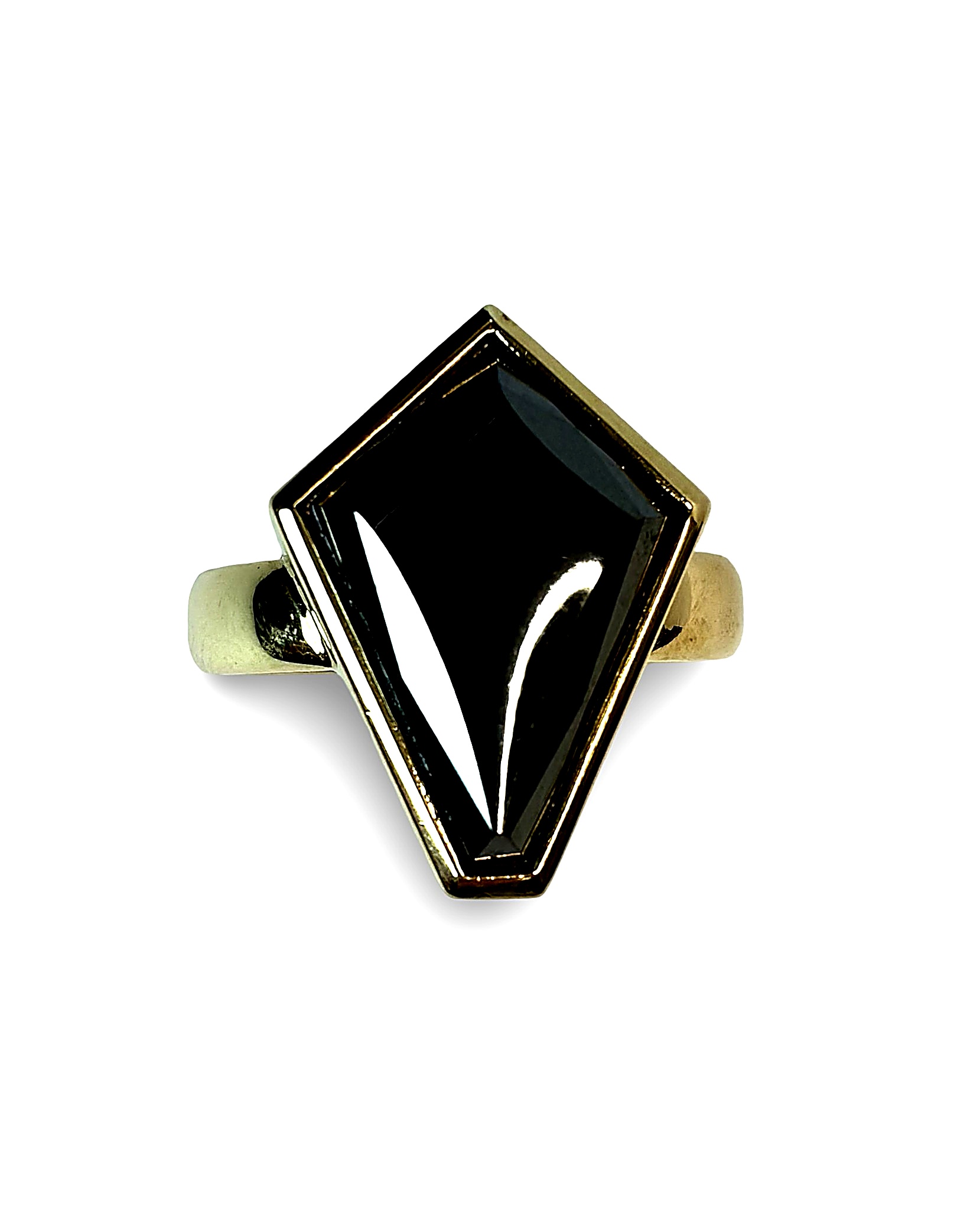 Ring mit einem Hämatith - Gold 750 - RW 65 - Privatbesitz