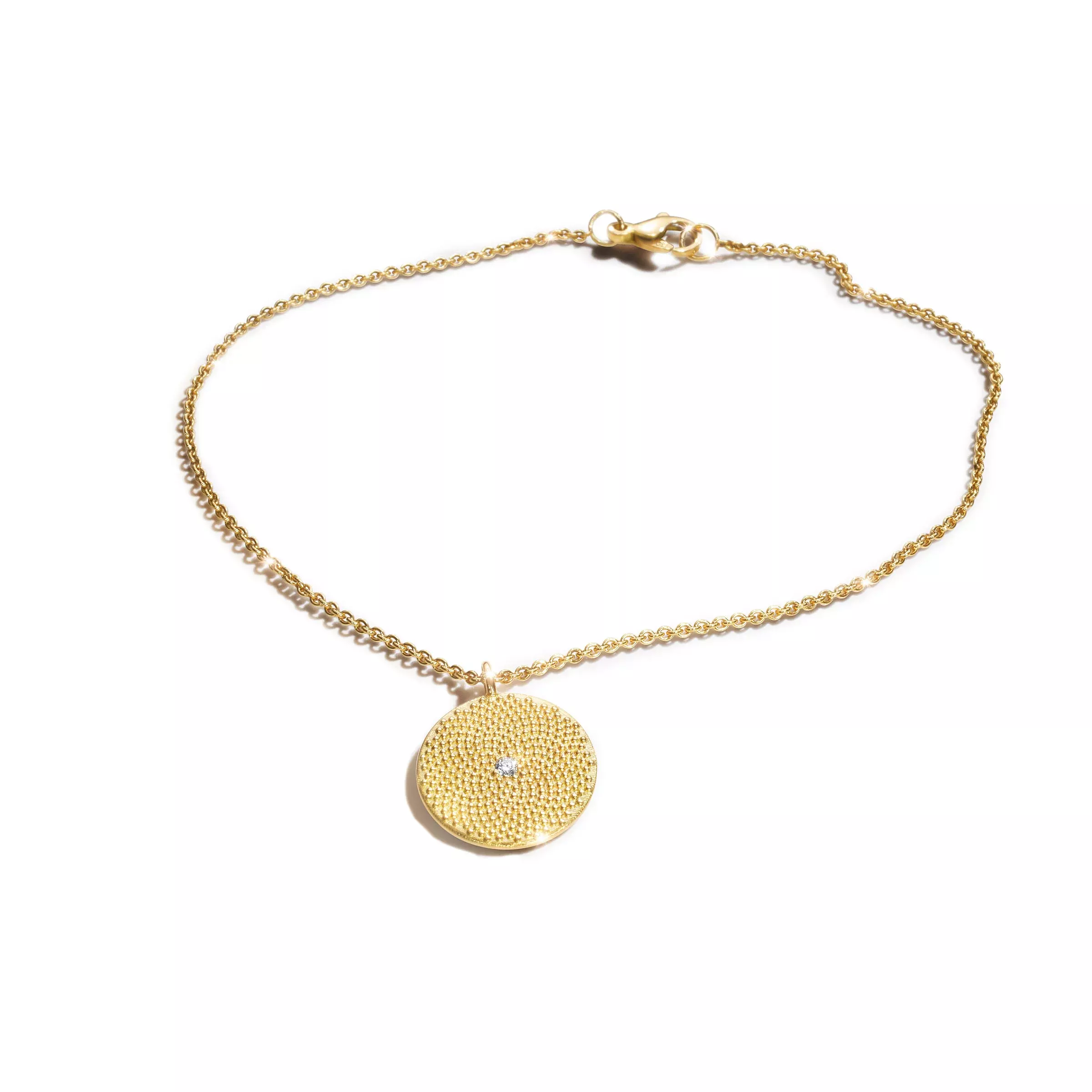 Armband FIBONACCI Gelbgold mit Brillant