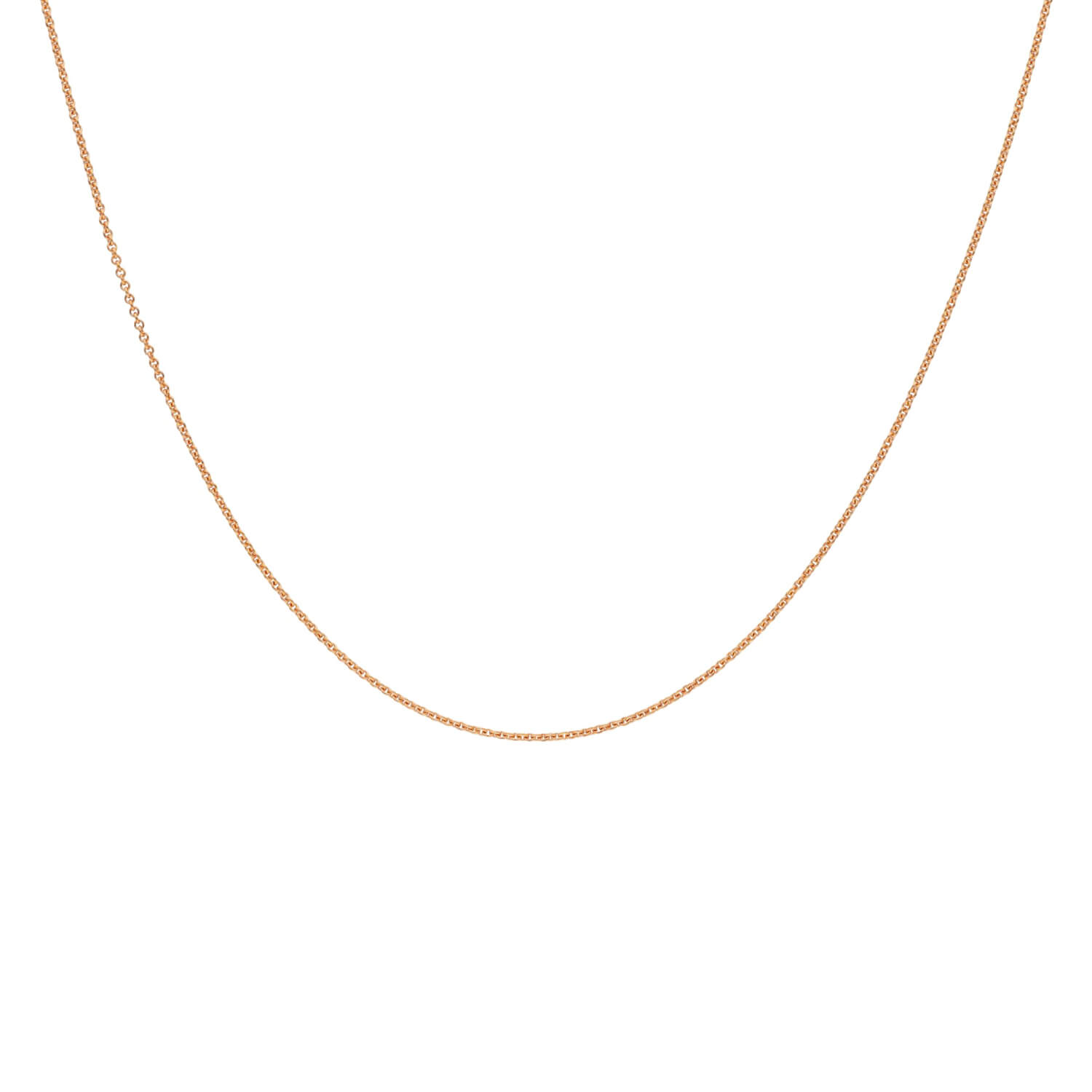 Ankerkette 0,8mm Rotgold 585/-