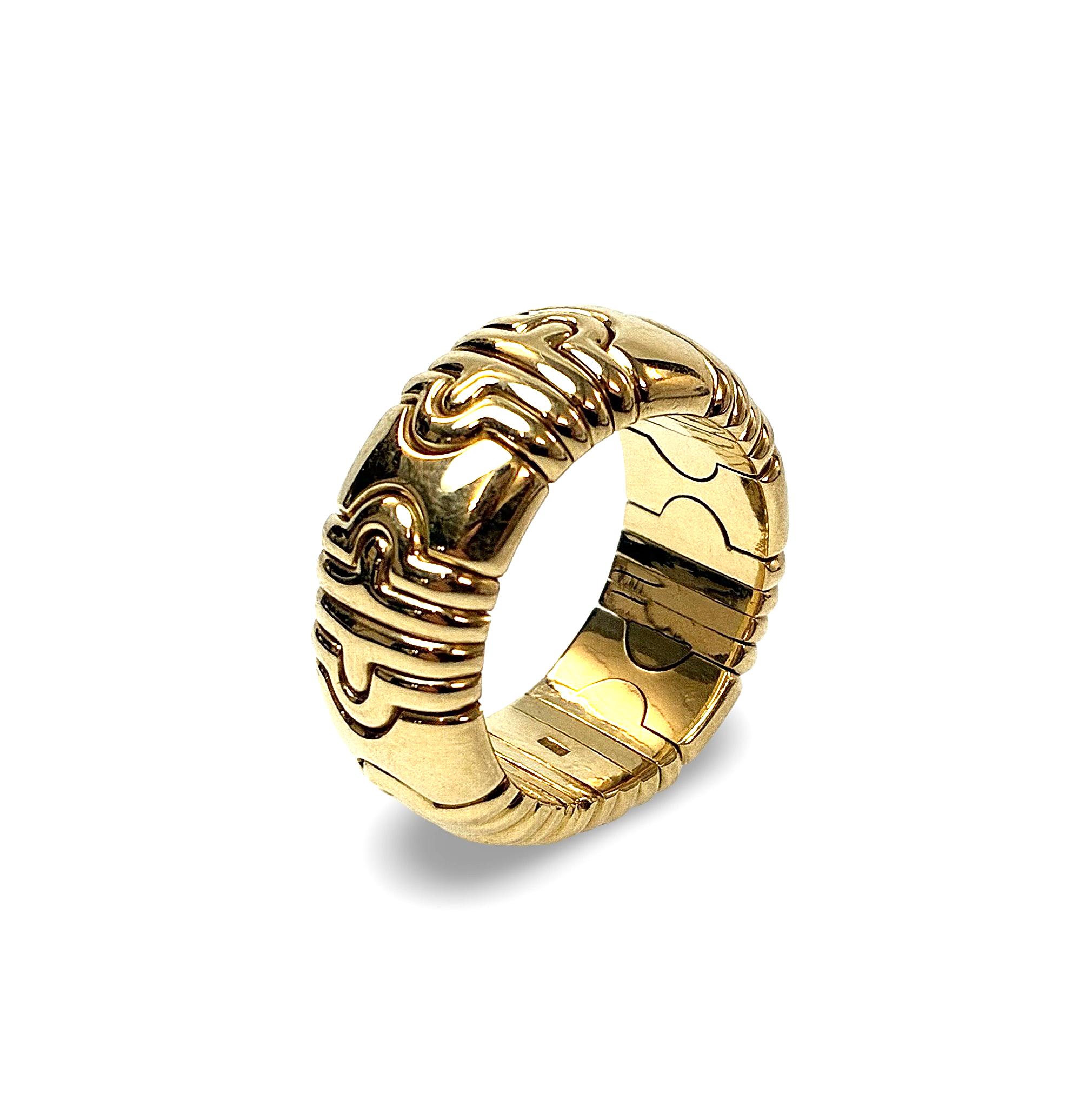 Damenring "BULGARI PARENTESI" - Gold 750 - RW 56 – Privatbesitz
