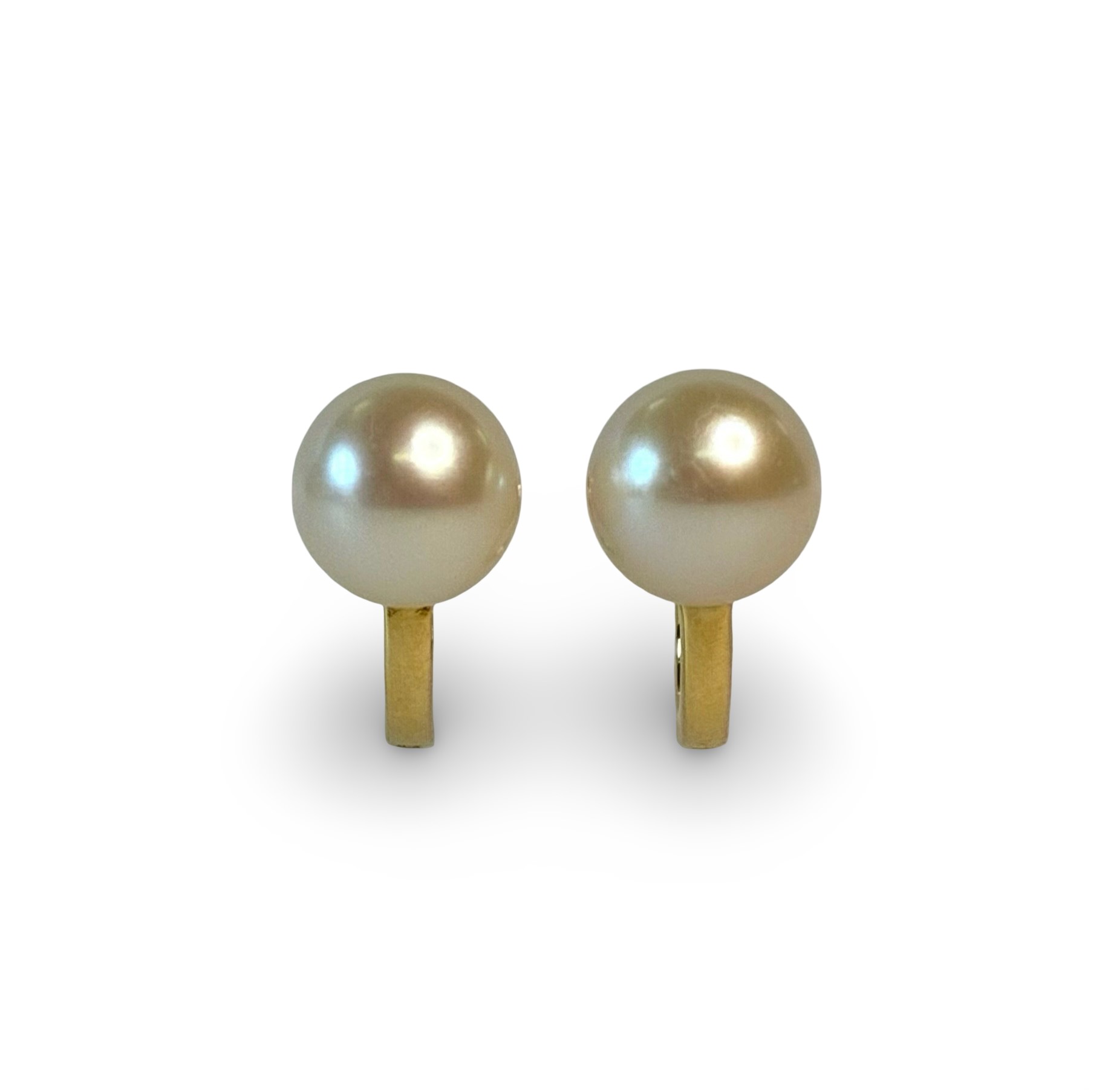 Kulturperlen Ohrstecker - Gold 750 - Privatbesitz