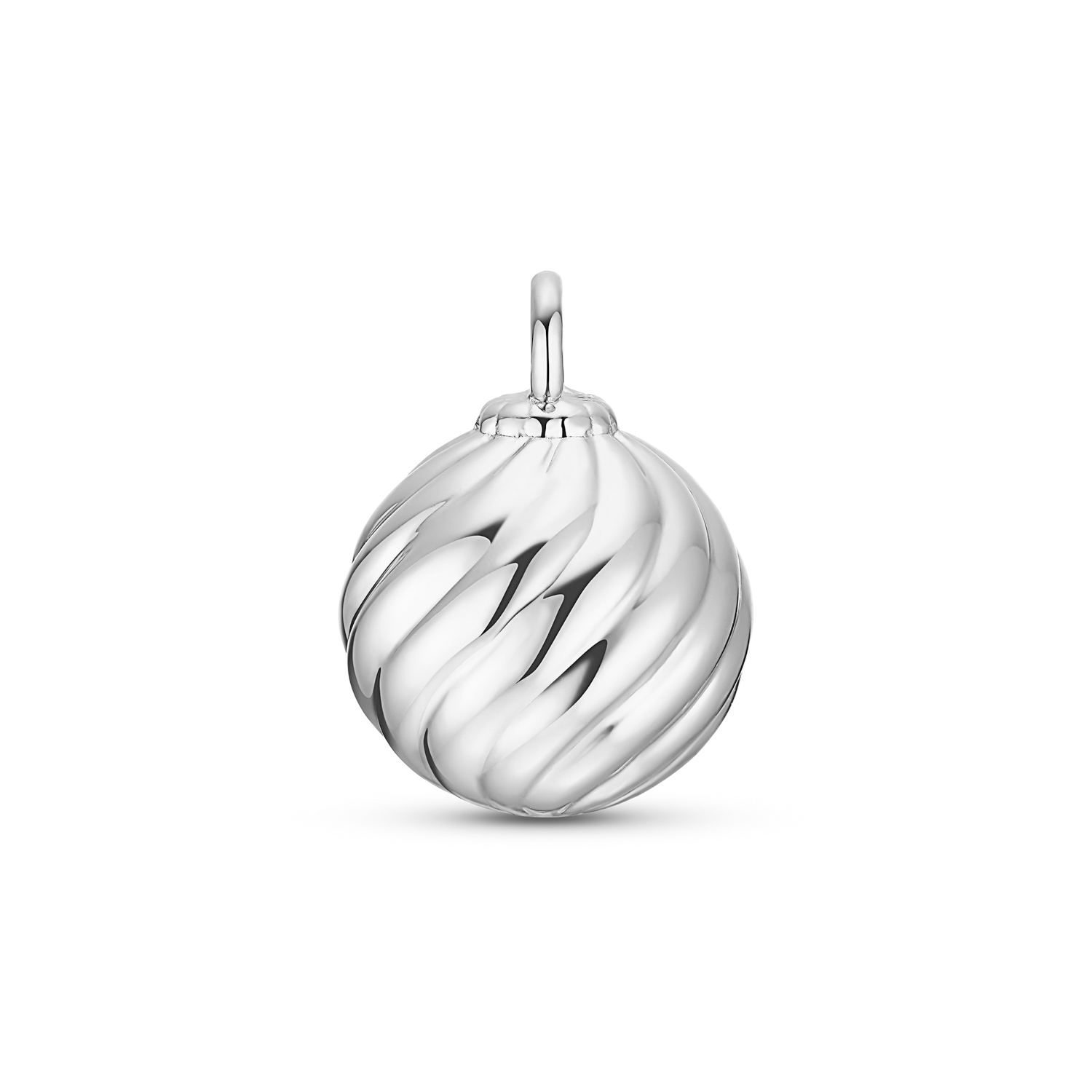 Anhänger KUGELZAUBER groß Sterlingsilber rhodiniert